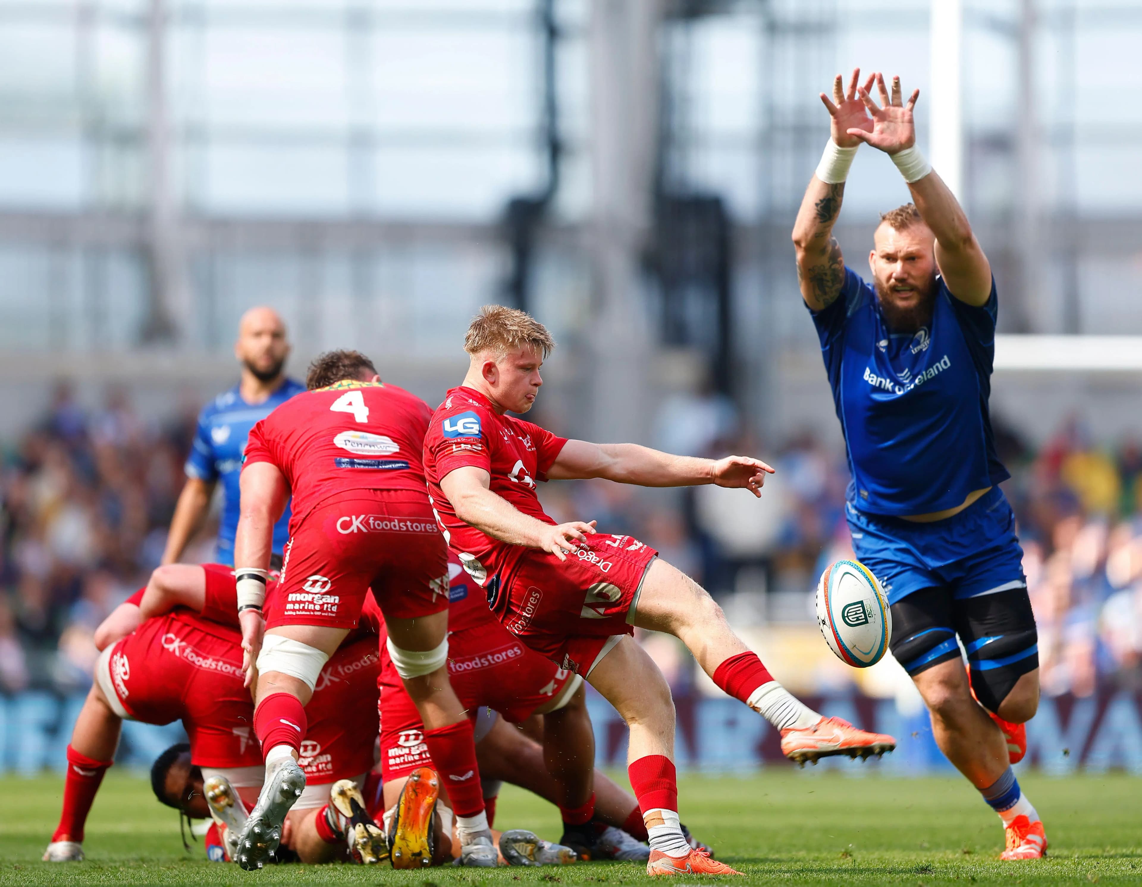 Scarlets Rugby. Pic. Alamy