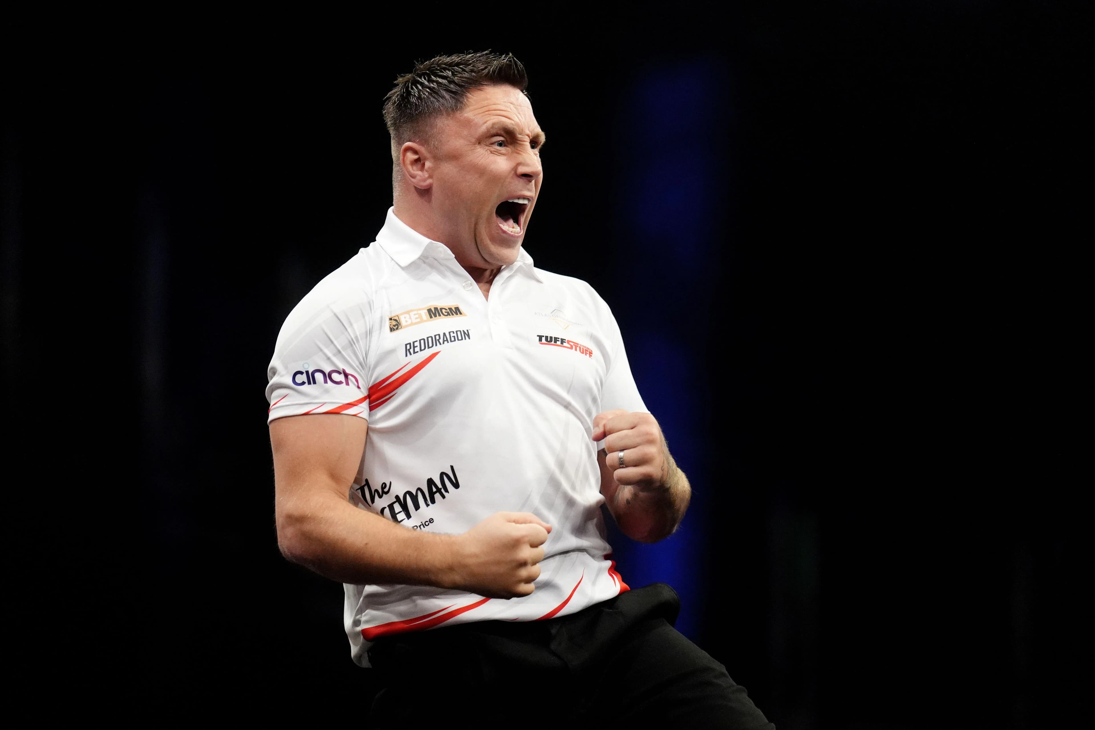 Gerwyn Price. Pic. Alamy