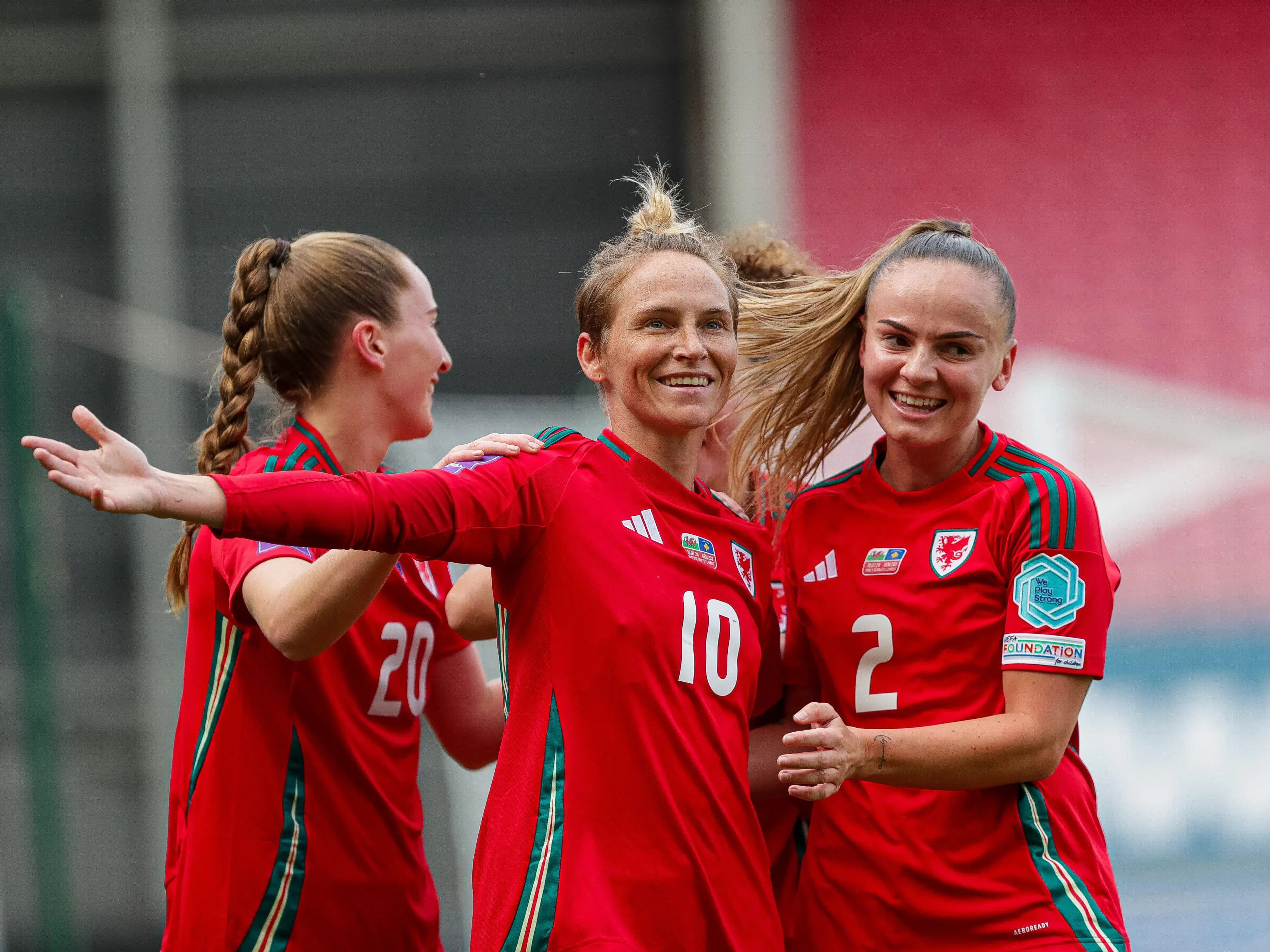 Jess Fishlock of Wales. Pic. Alamy