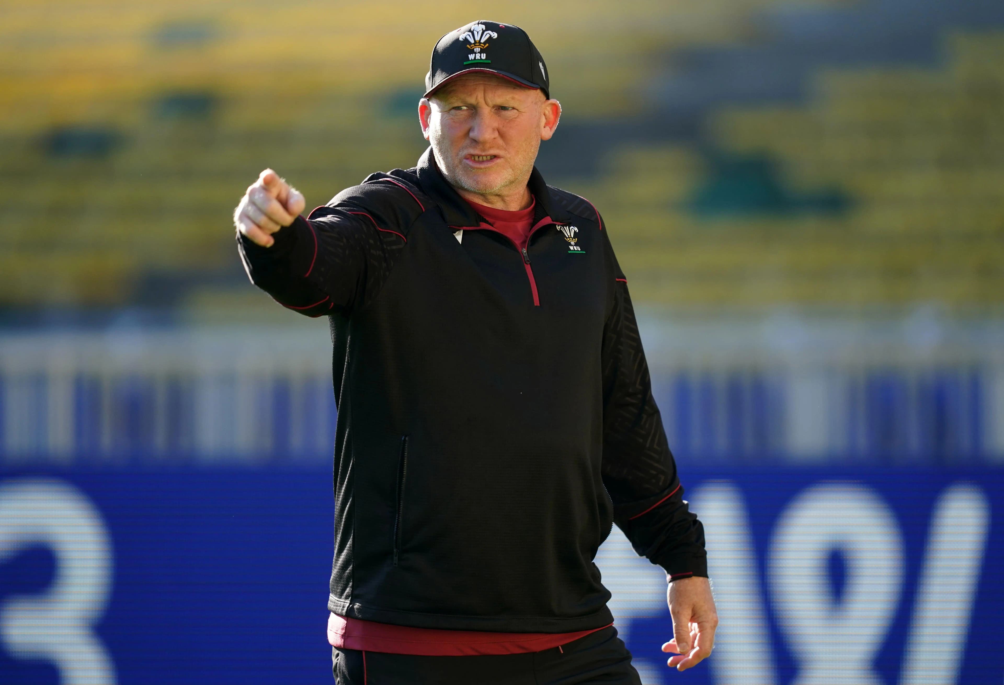 Wales' coach Neil Jenkins. Pic. Alamy