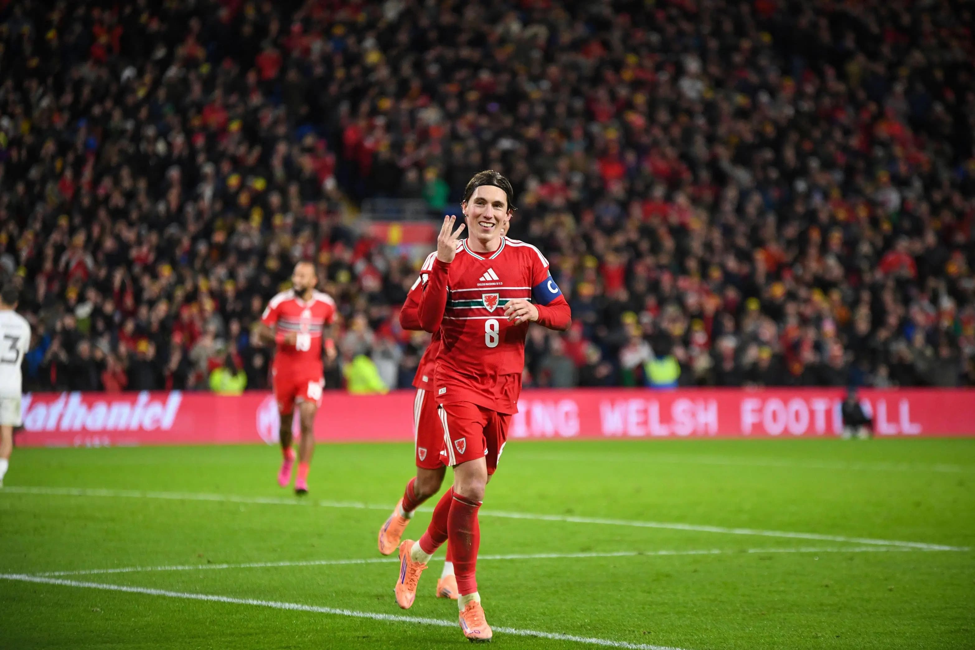 Harry Wilson of Wales. Pic. Alamy