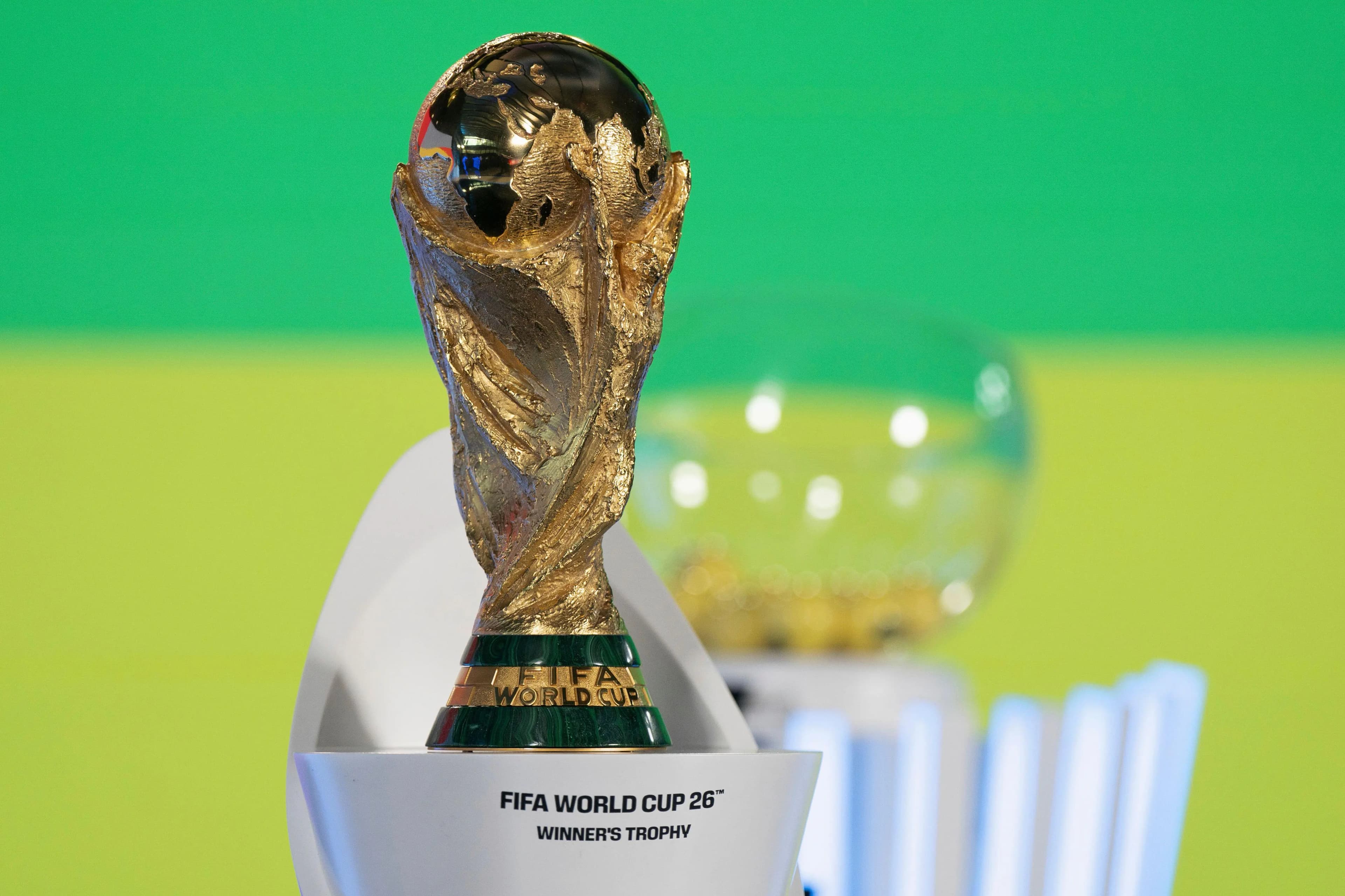 World Cup trophy. Pic. Alamy