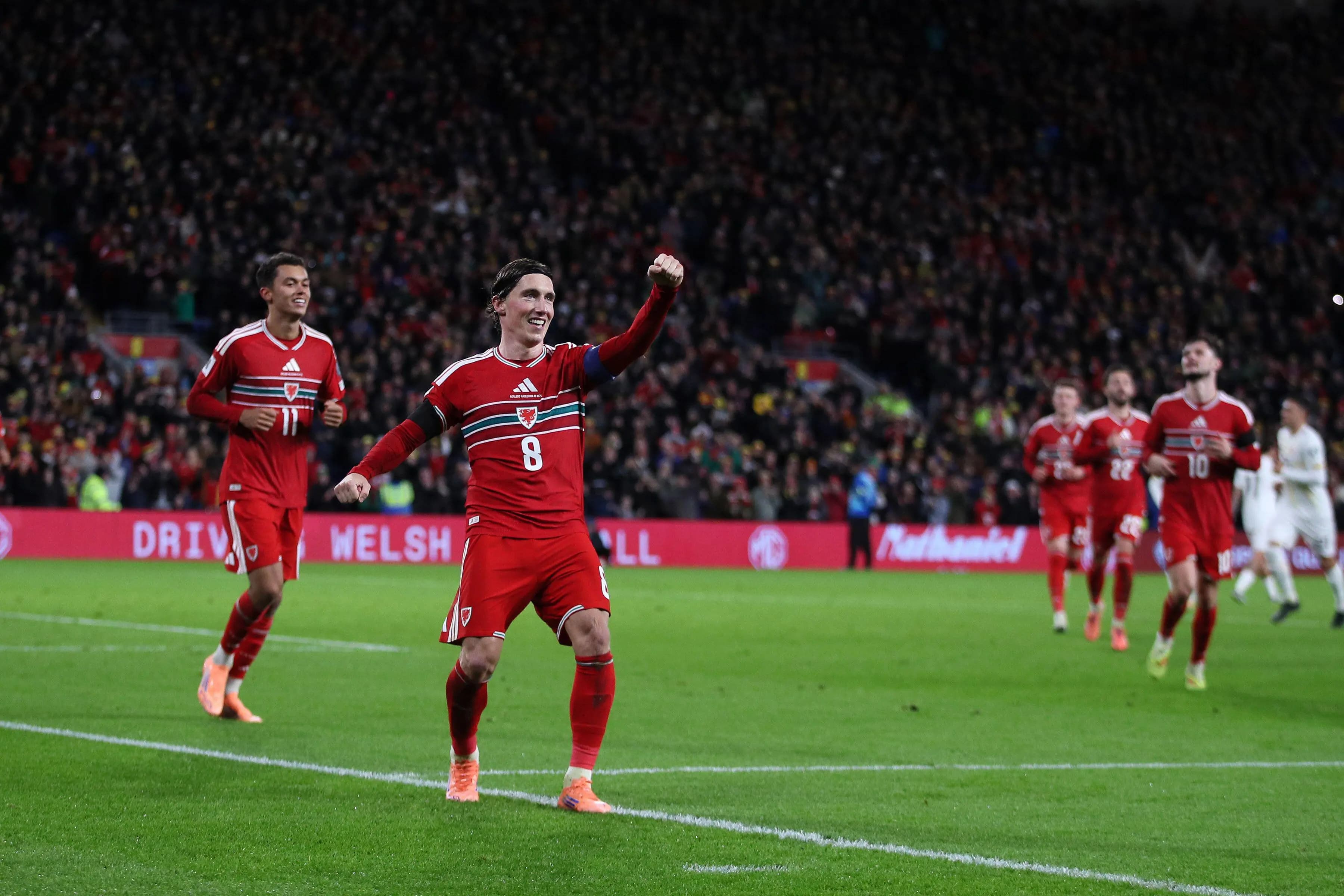 Harry Wilson of Wales. Pic. Alamy