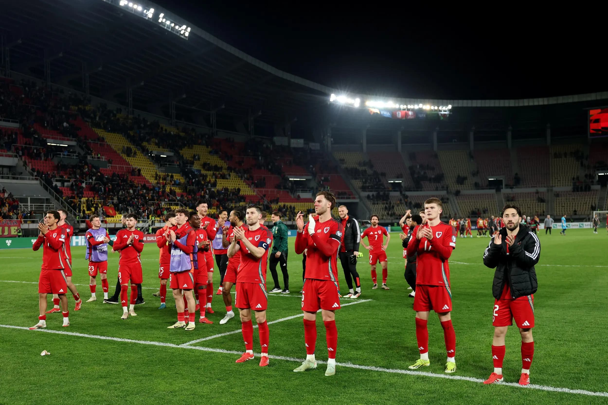 Wales Football Team. Pic: Alamy