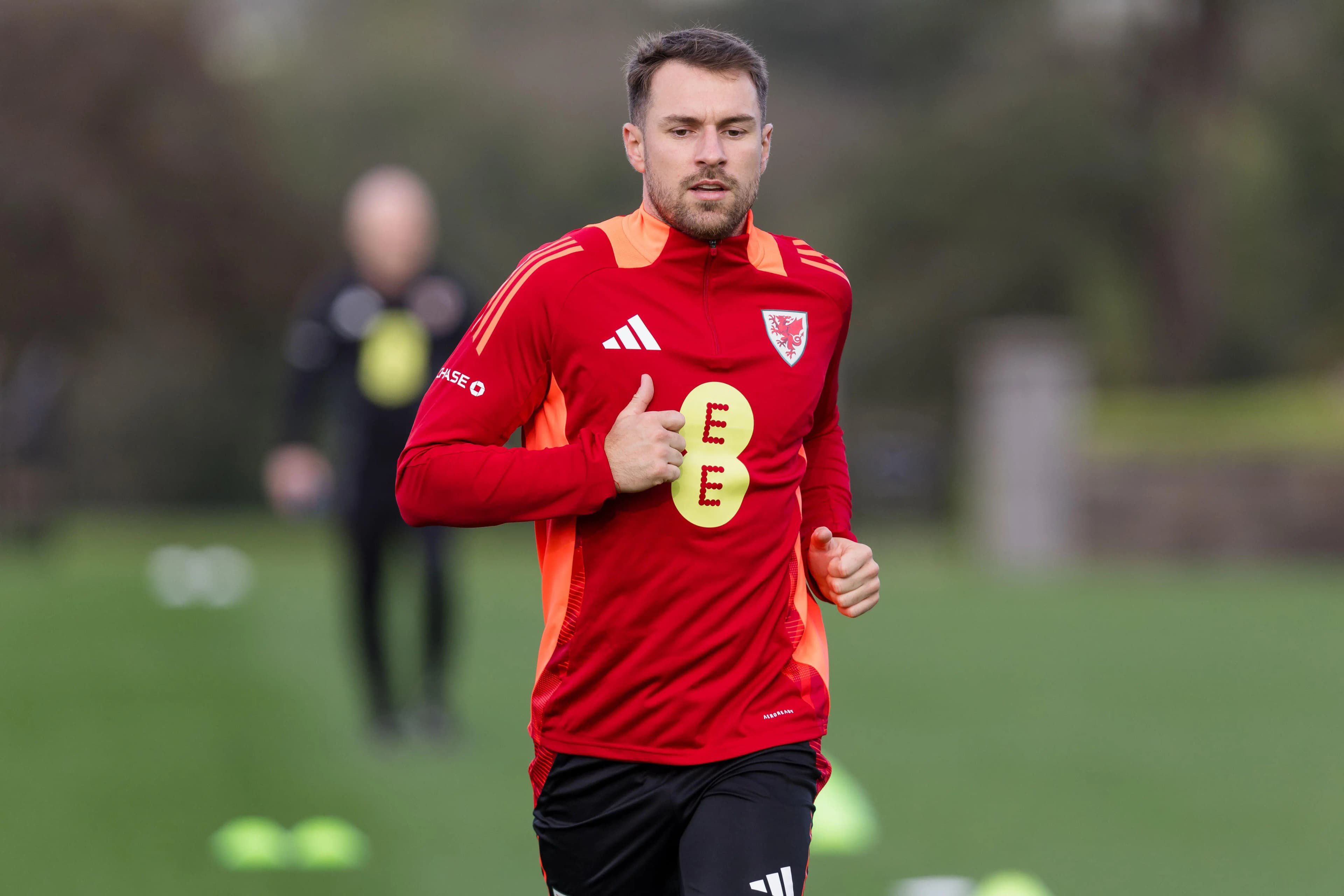 Wales' Aaron Ramsey. Pic. Alamy