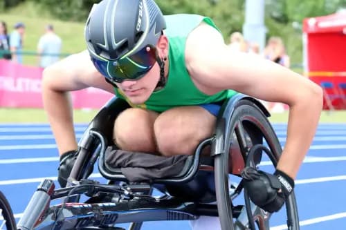 Toby Richardson is focussed on competing at the Commonwealth Games and Paralympics. Pic: Owen Morgan