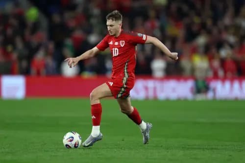 David Brooks of Wales. Pic. Alamy