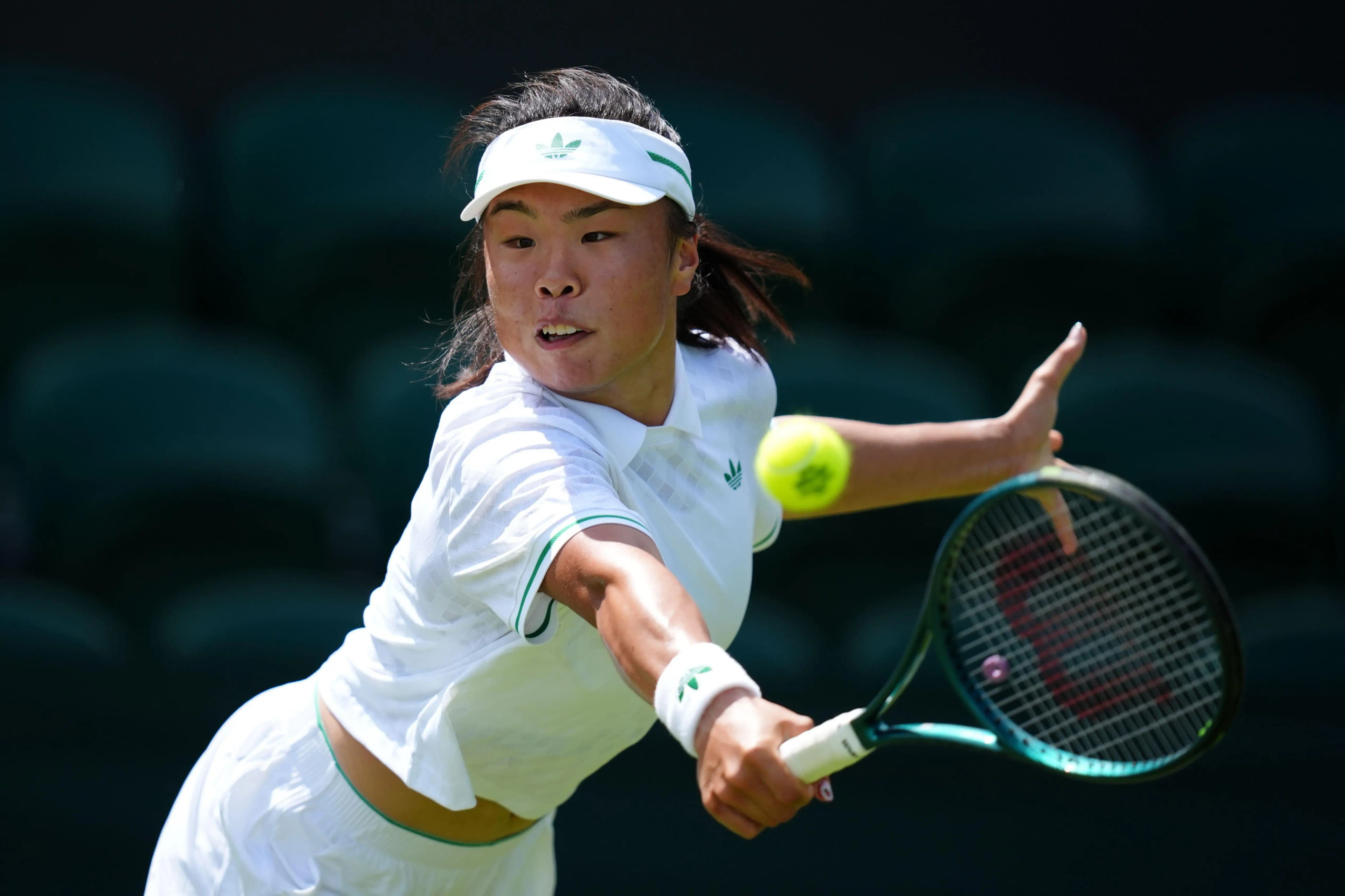 Mimi Xu has enjoyed a magnificent Wimbledon. Pic: Alamy