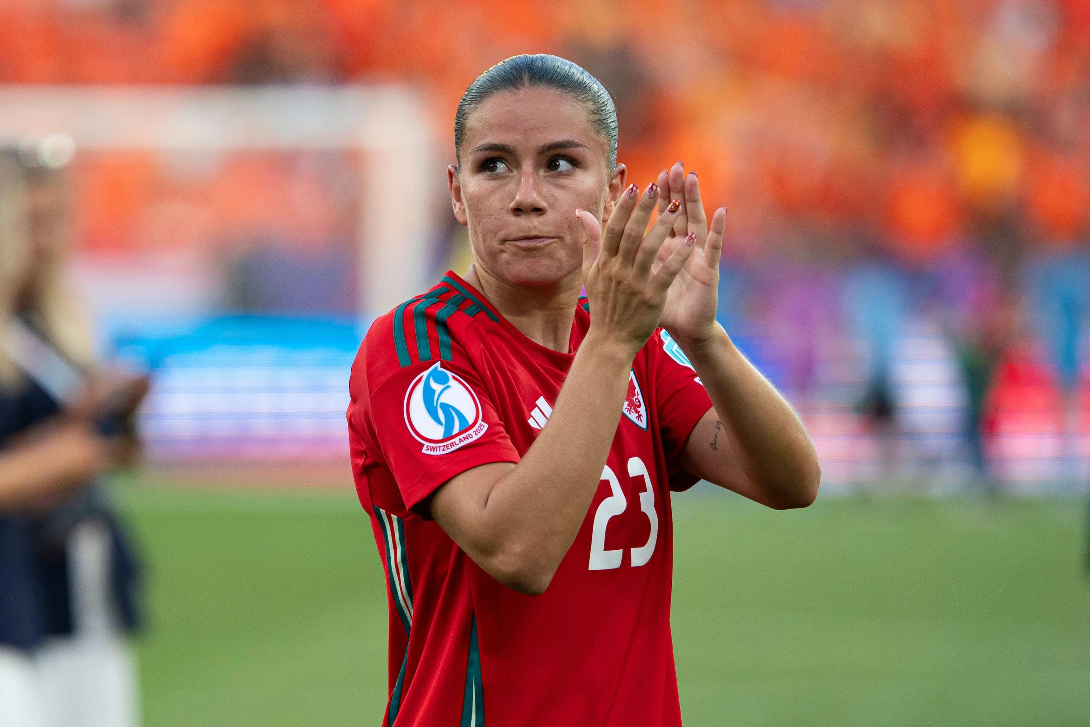 Ffion Morgan of Wales. Pic.Alamy