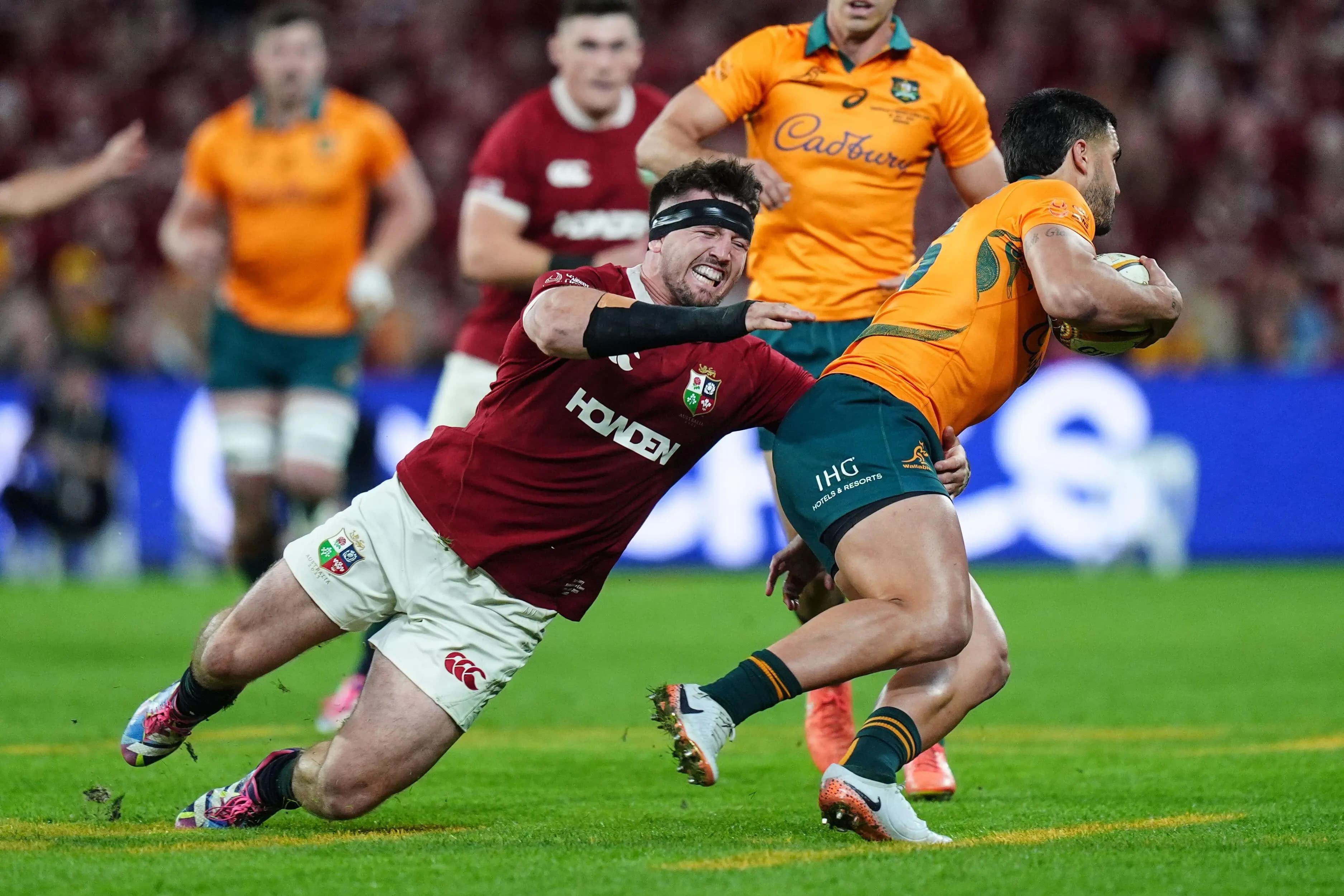 British and Irish Lion, Tom Curry. Pic. Alamy