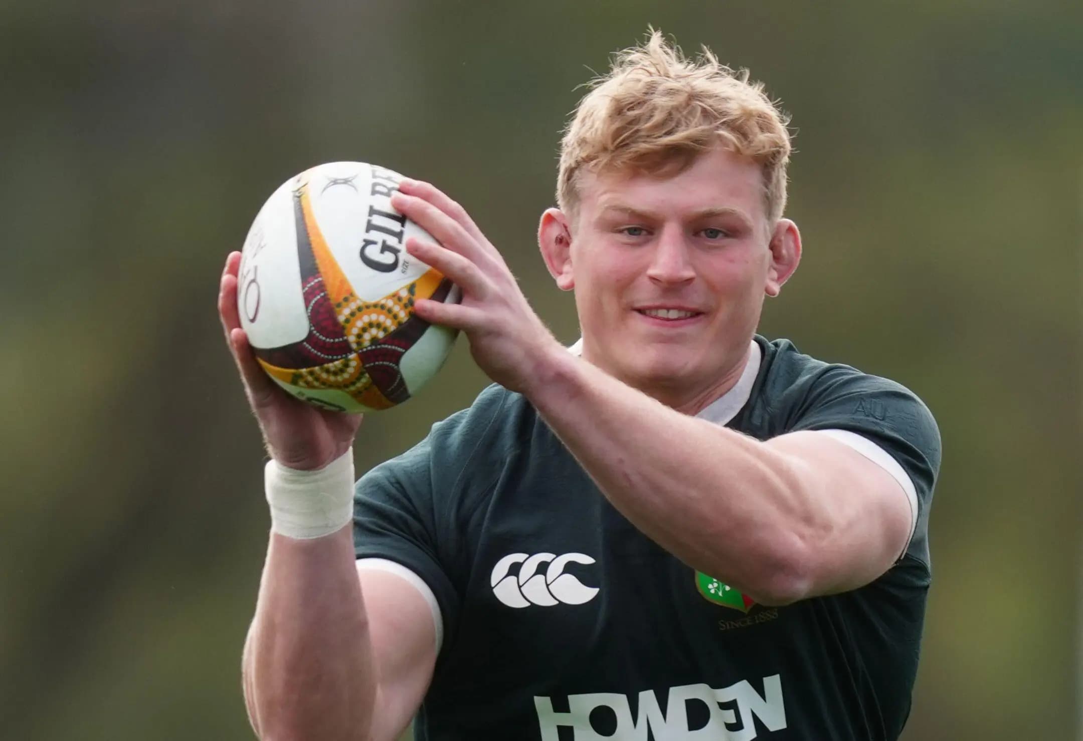 British Lions Jac Morgan. Pic. Alamy