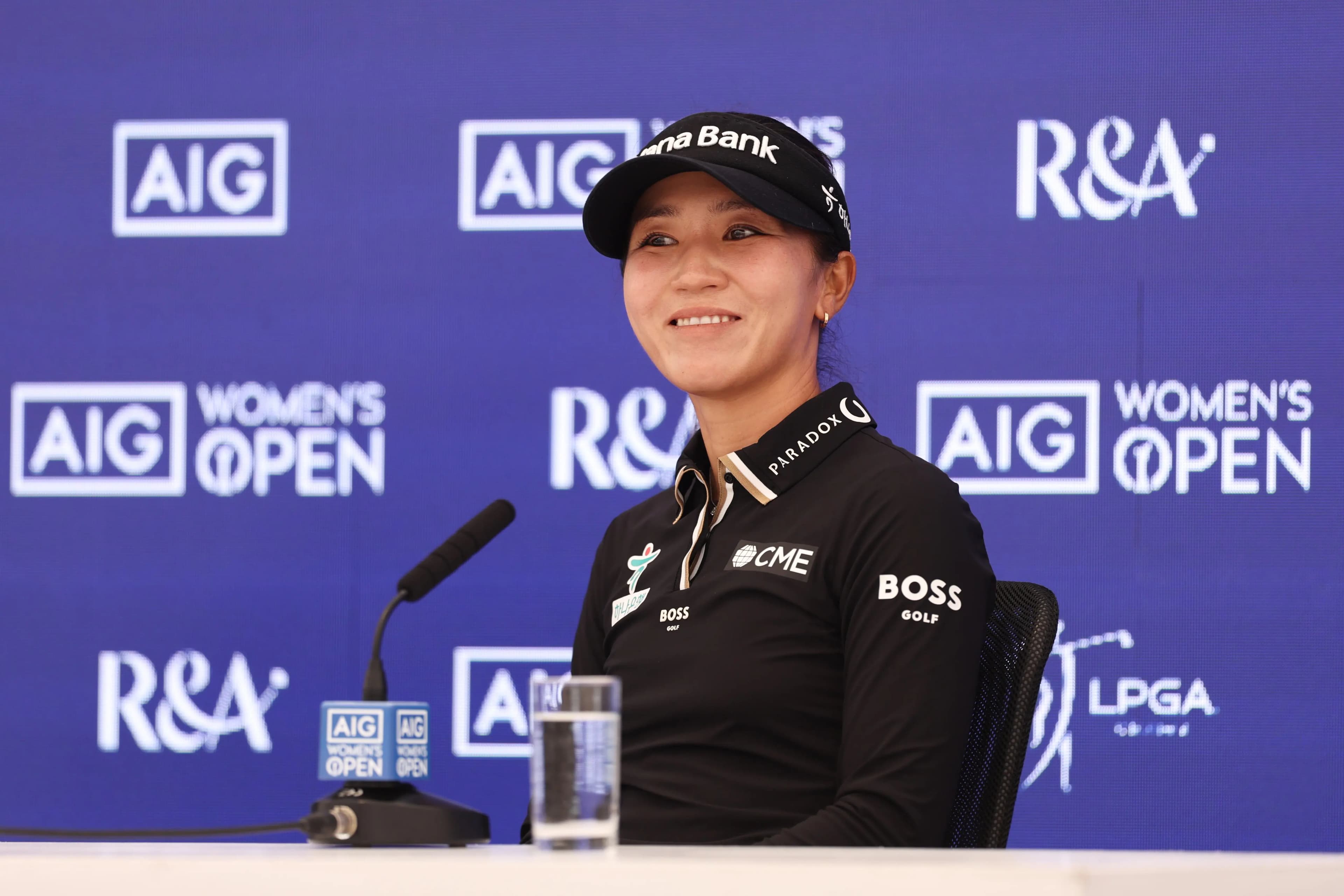 Lydia Ko AIG Women's Open 2025. Pic. Alamy