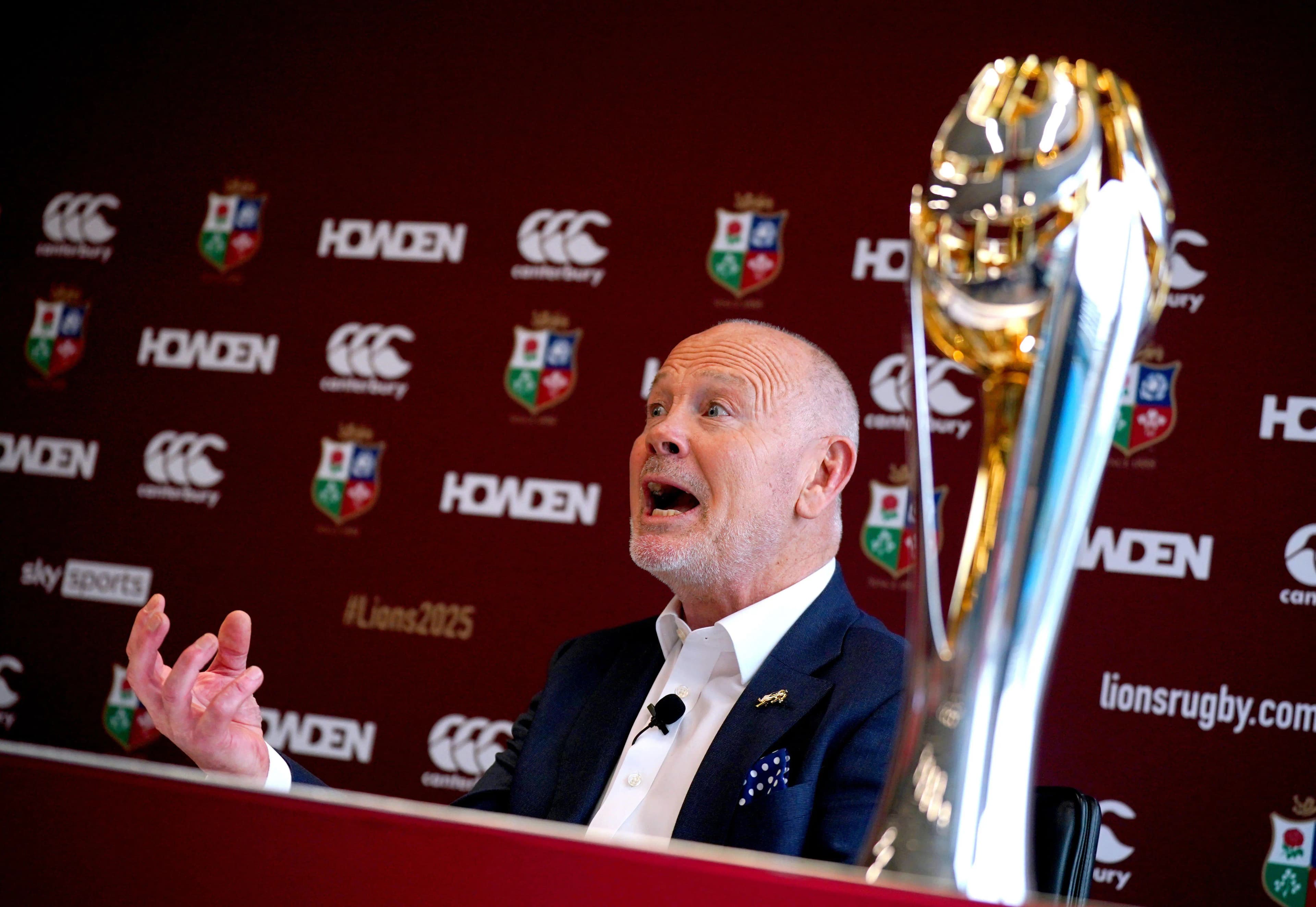Lions tour manager Ieuan Evans. Pic: Alamy