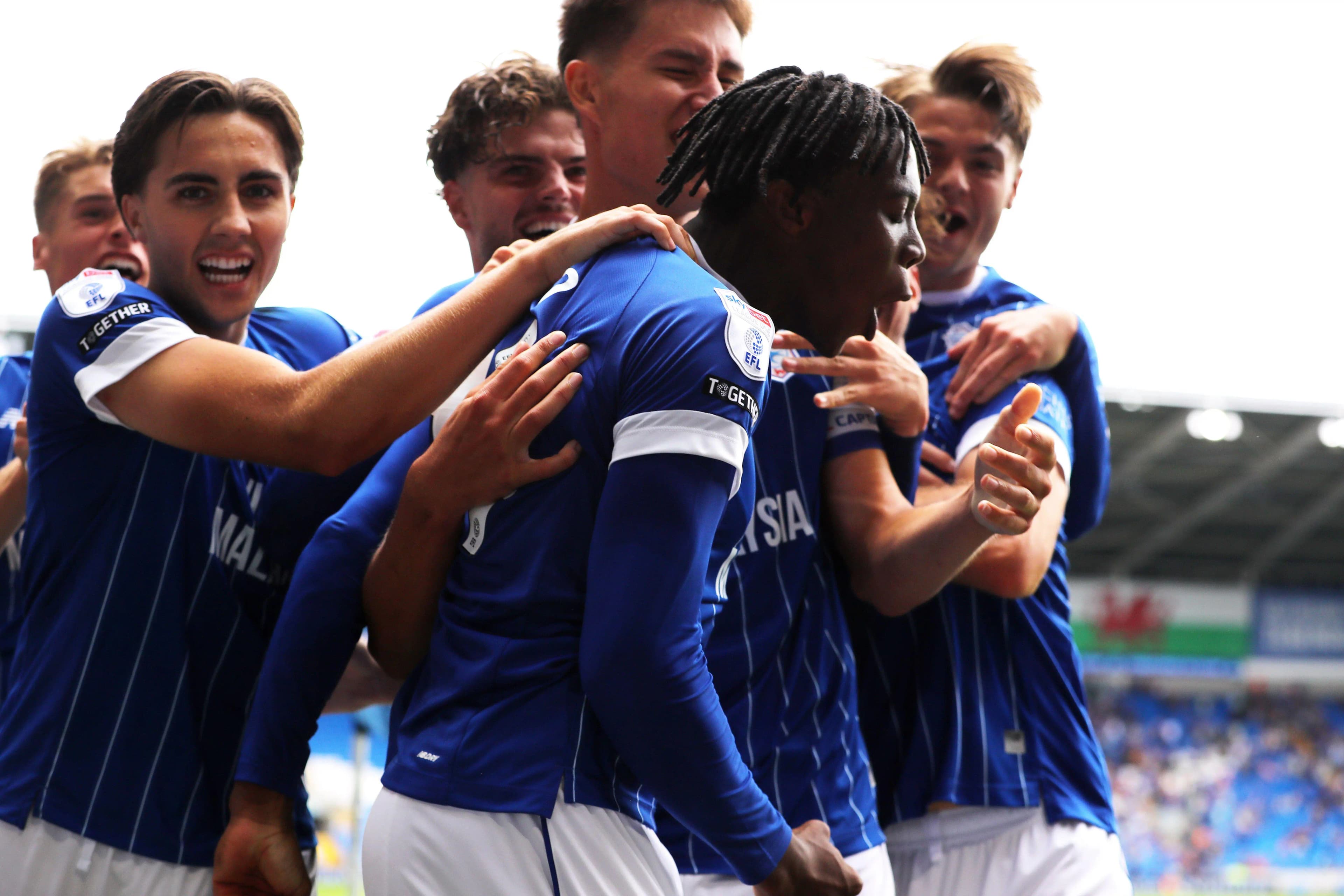 Ronan Kpakio of Cardiff City. Pic. Alamy