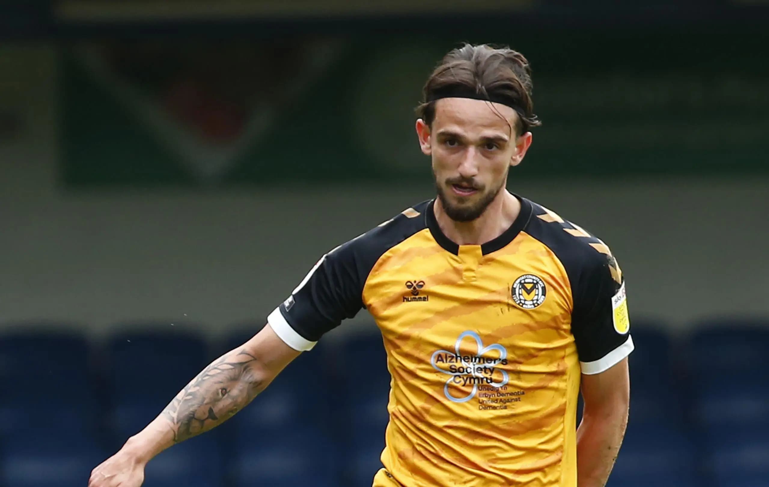 Newport County's Liam Shephard. Pic. Alamy