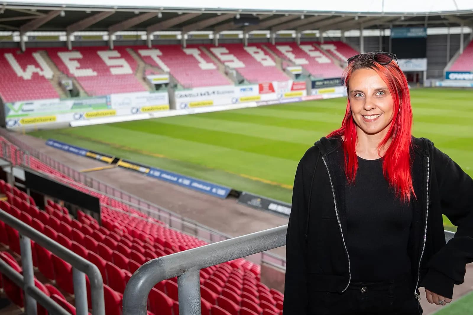 New Scarlets investor, Kirsti Jane.