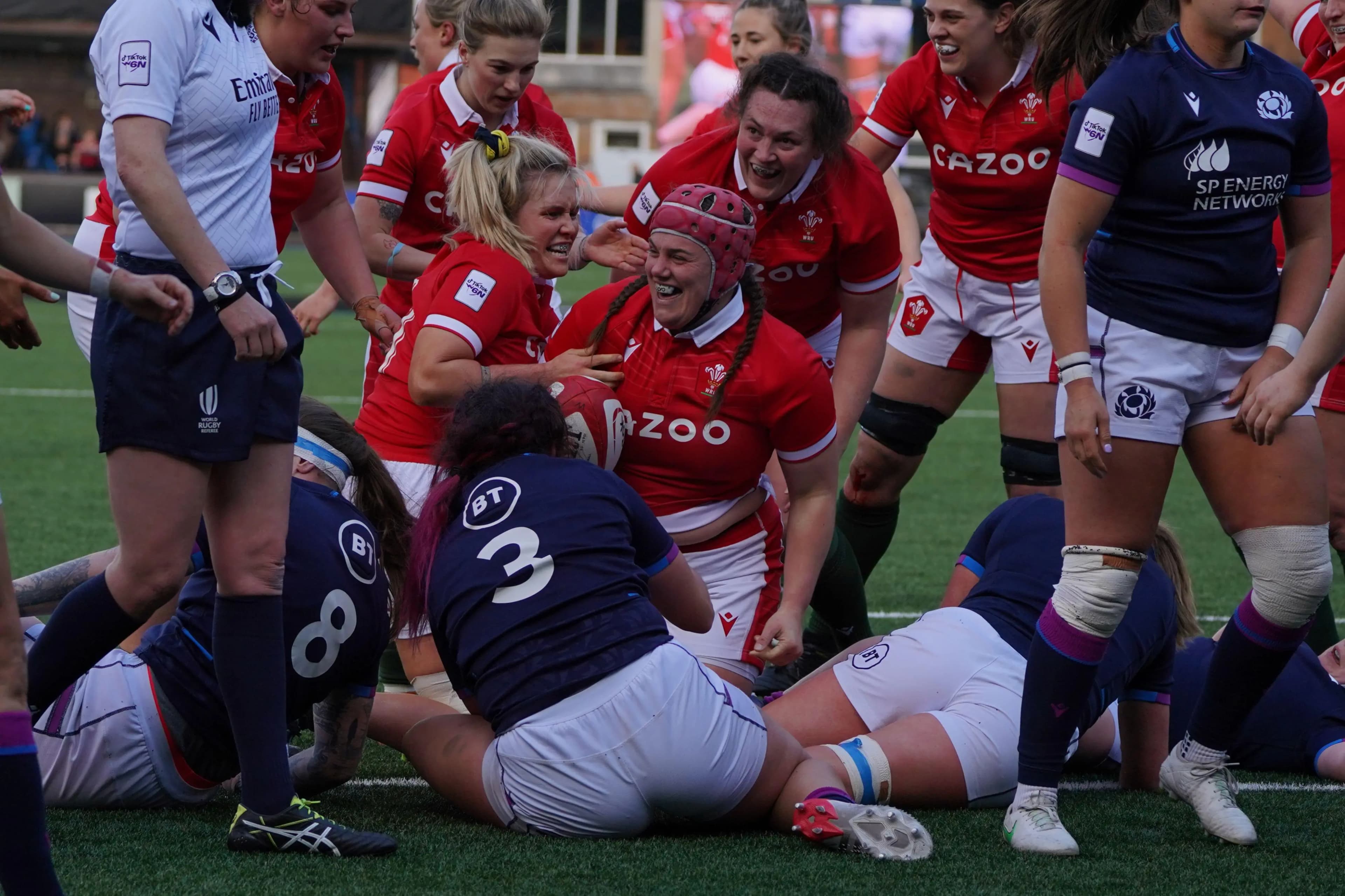 Carys Phillips of Wales. Pic. Alamy