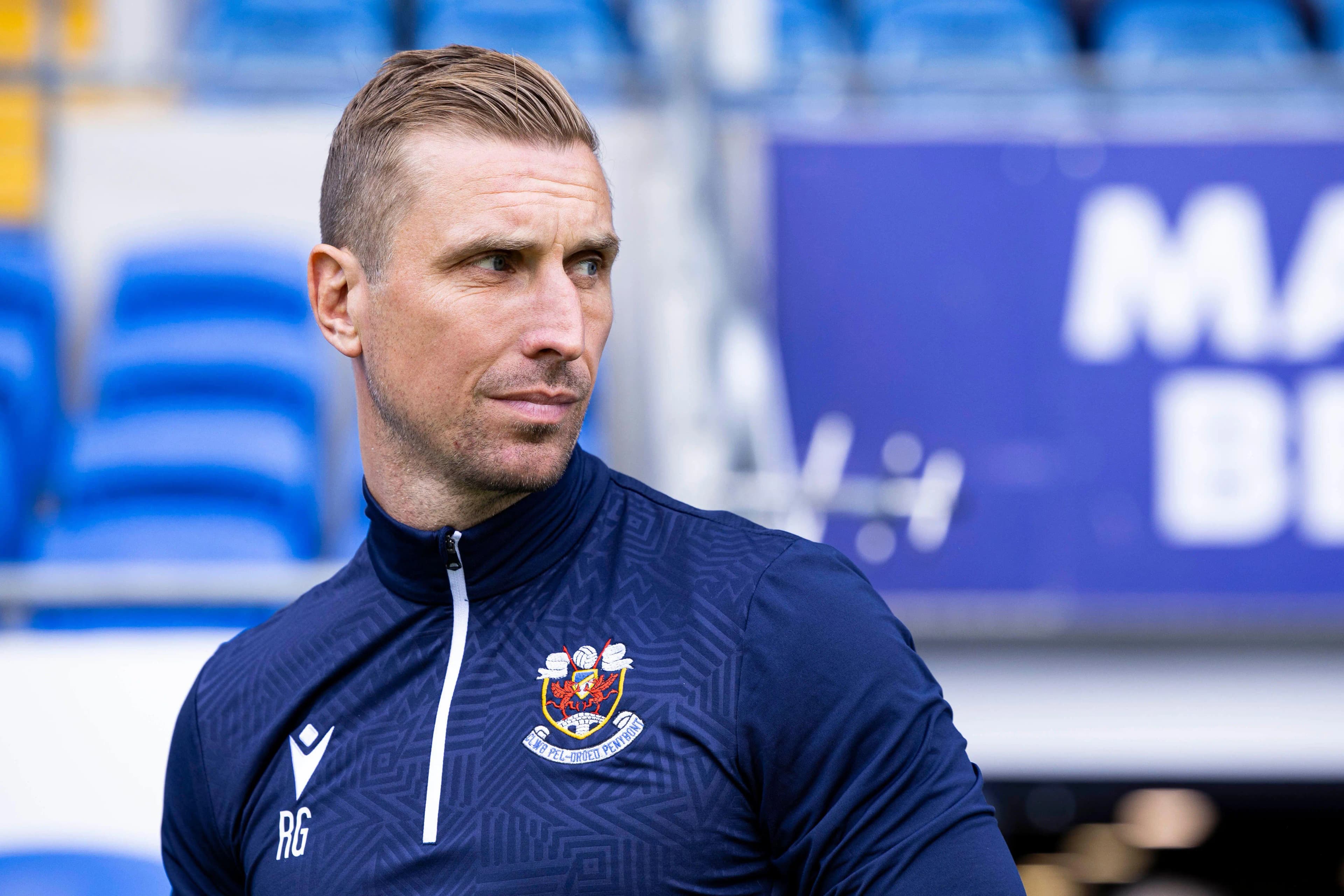 Penybont manager Rhys Griffiths. Pic. Alamy