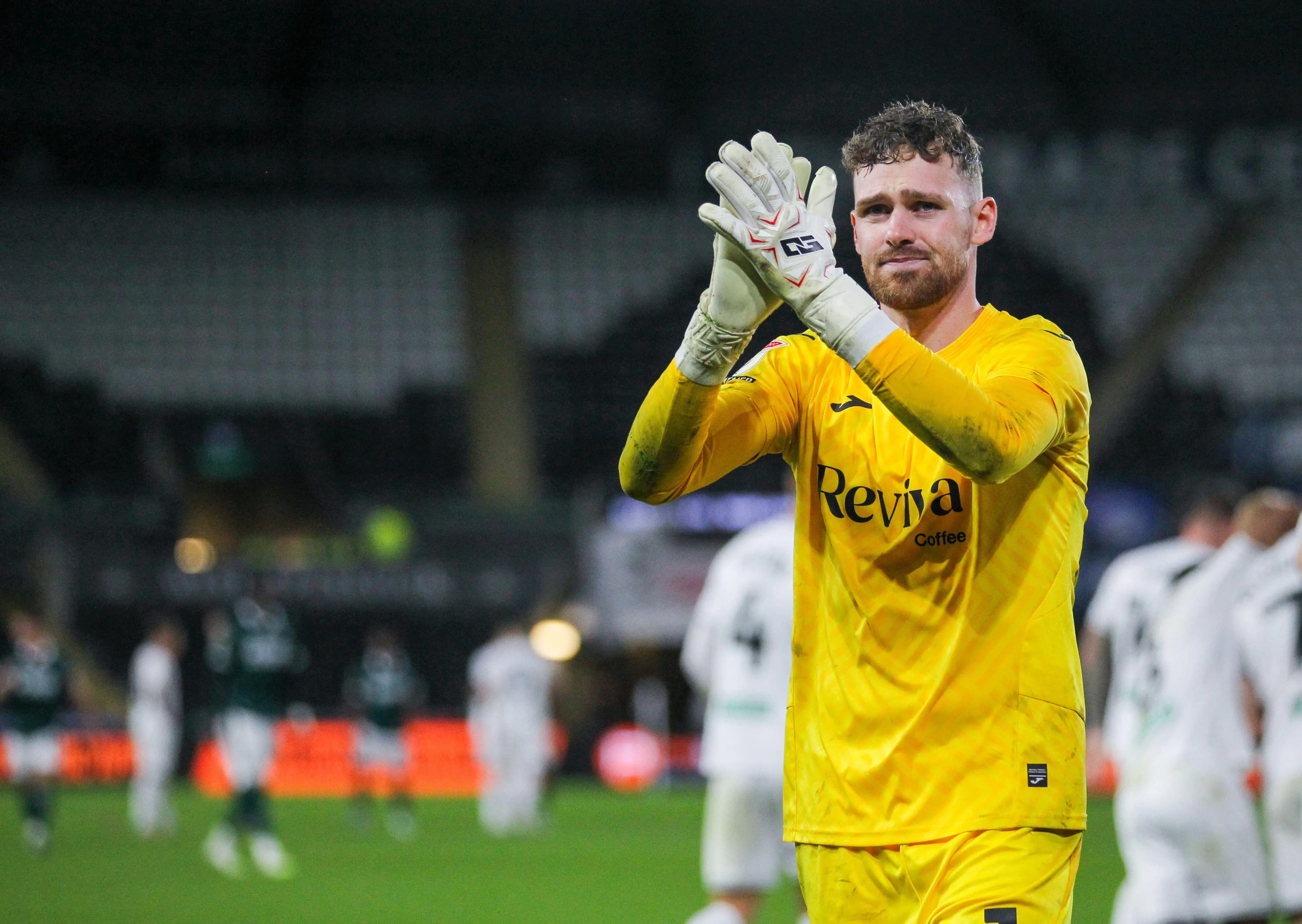 Andy Fisher of Swansea City. Pic. Alamy