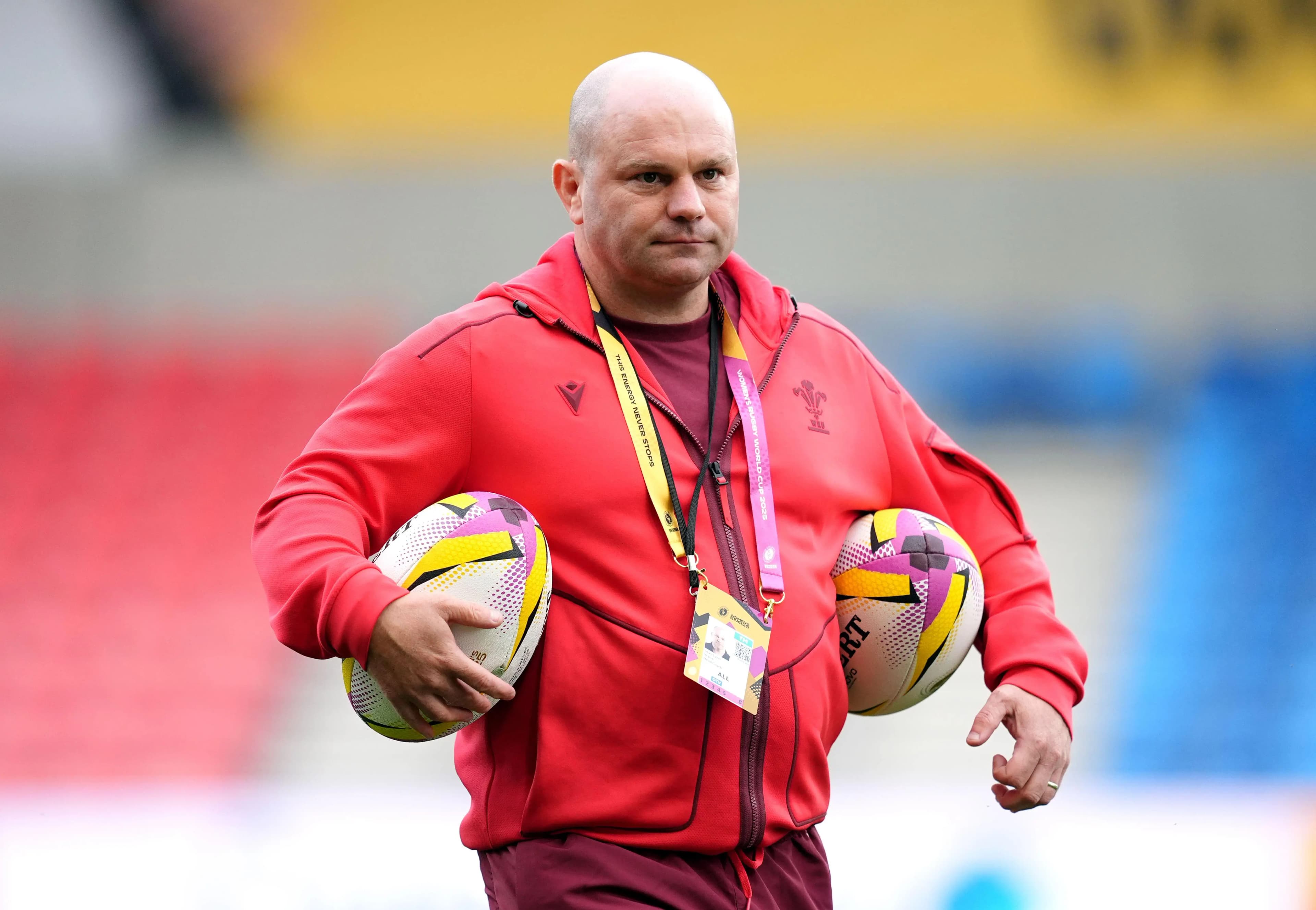 Wales head coach Sean Lynn. Pic. Alamy