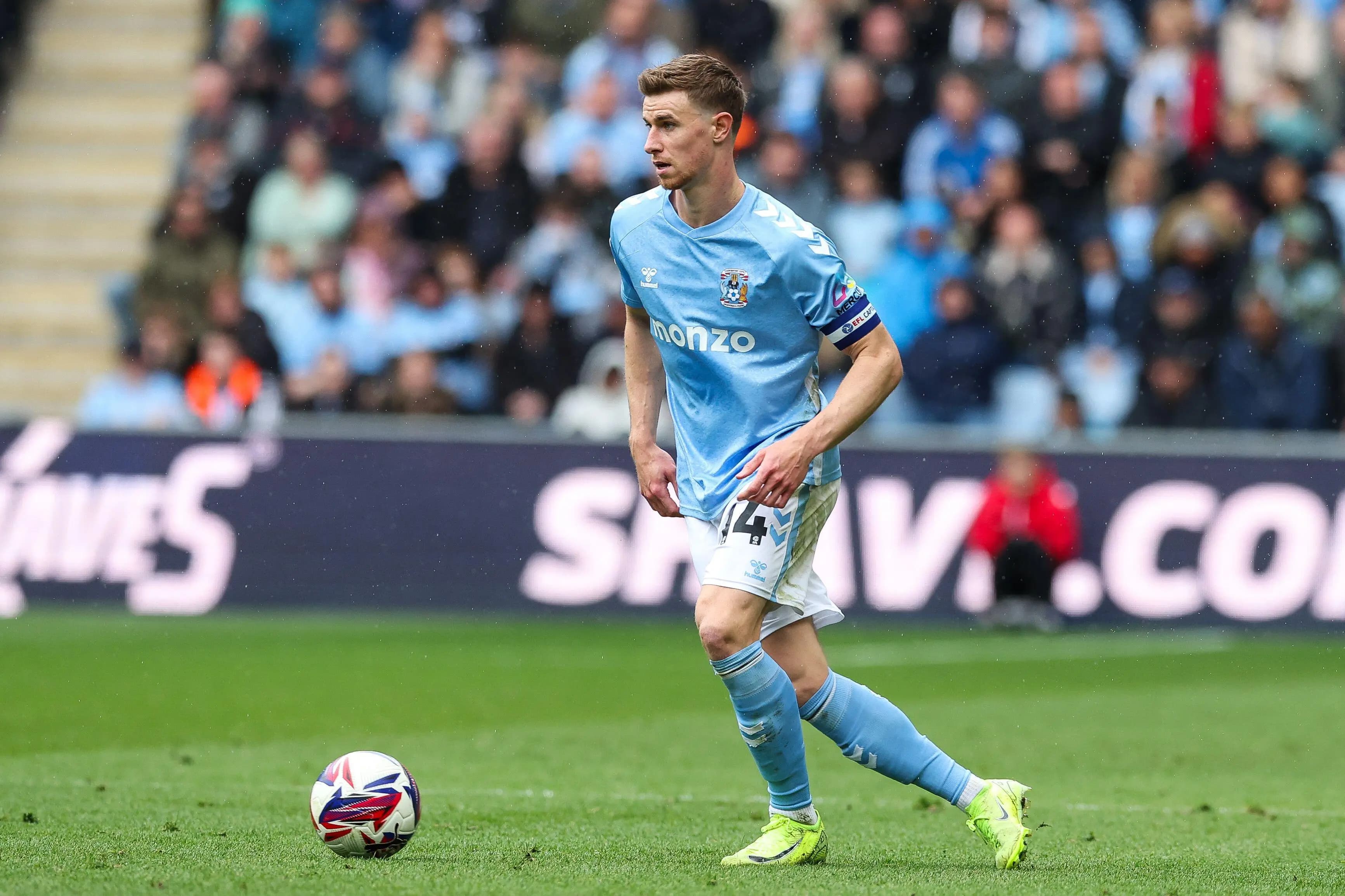 Coventry City's Ben Sheaf. Pic. Alamy