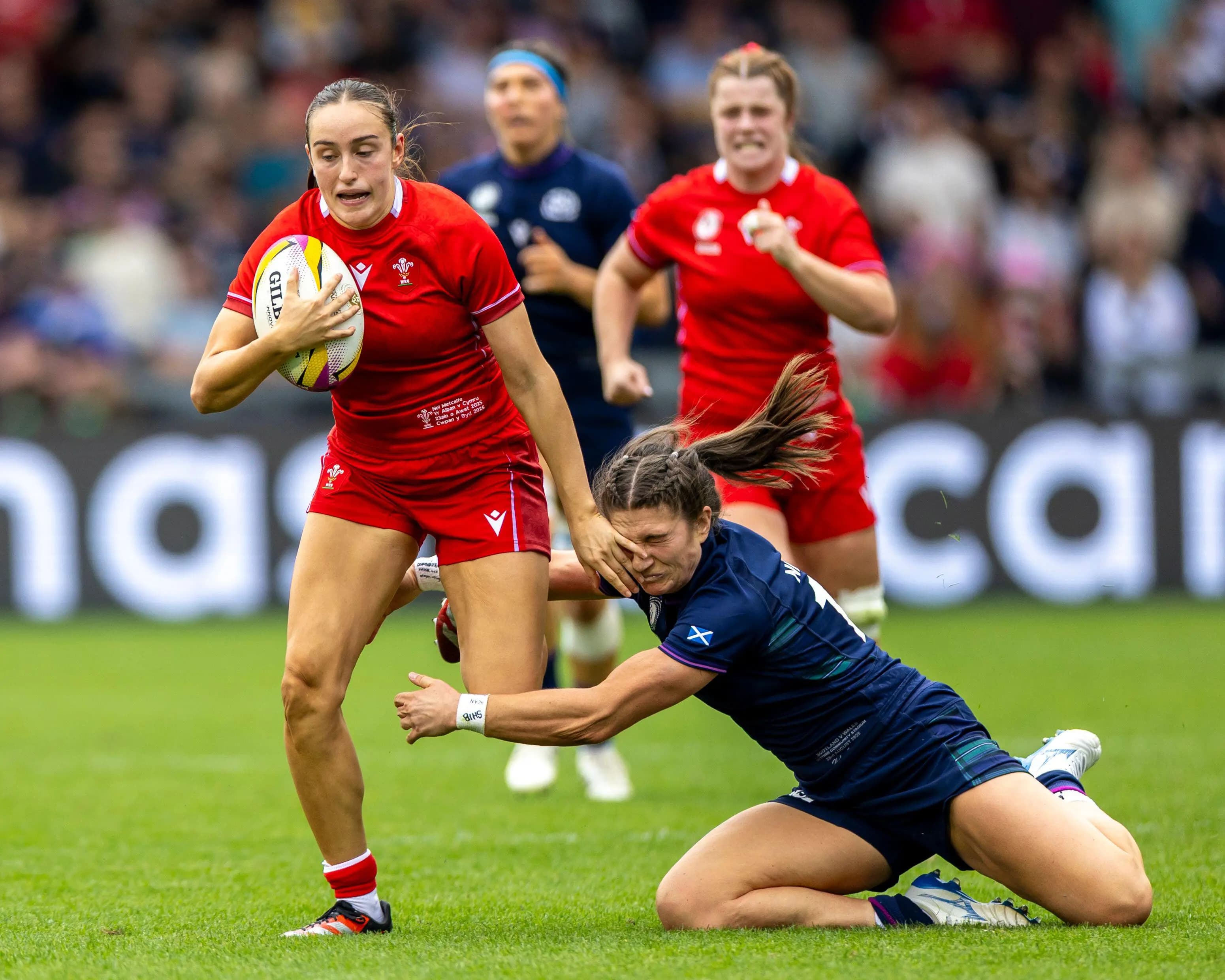 Nel Metcalfe of Wales. Pic. Alamy