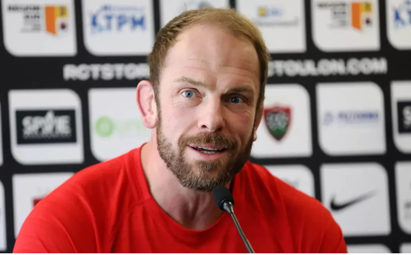 Alun Wyn Jones is about to start his stint in France with Toulon. Pic: Toulon Rugby