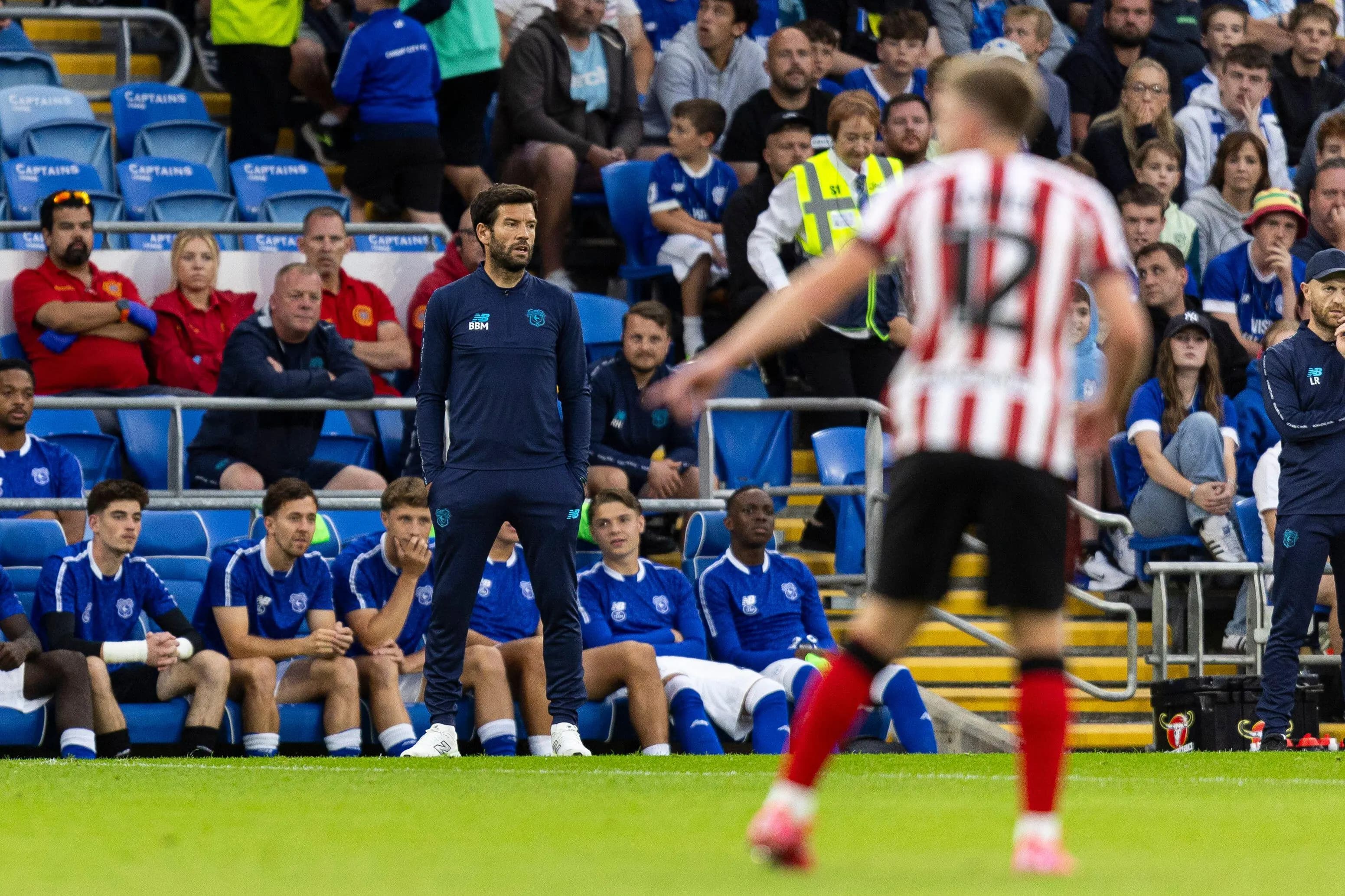 Cardiff City manager Brian Barry-Murphy. Pic. Alamy