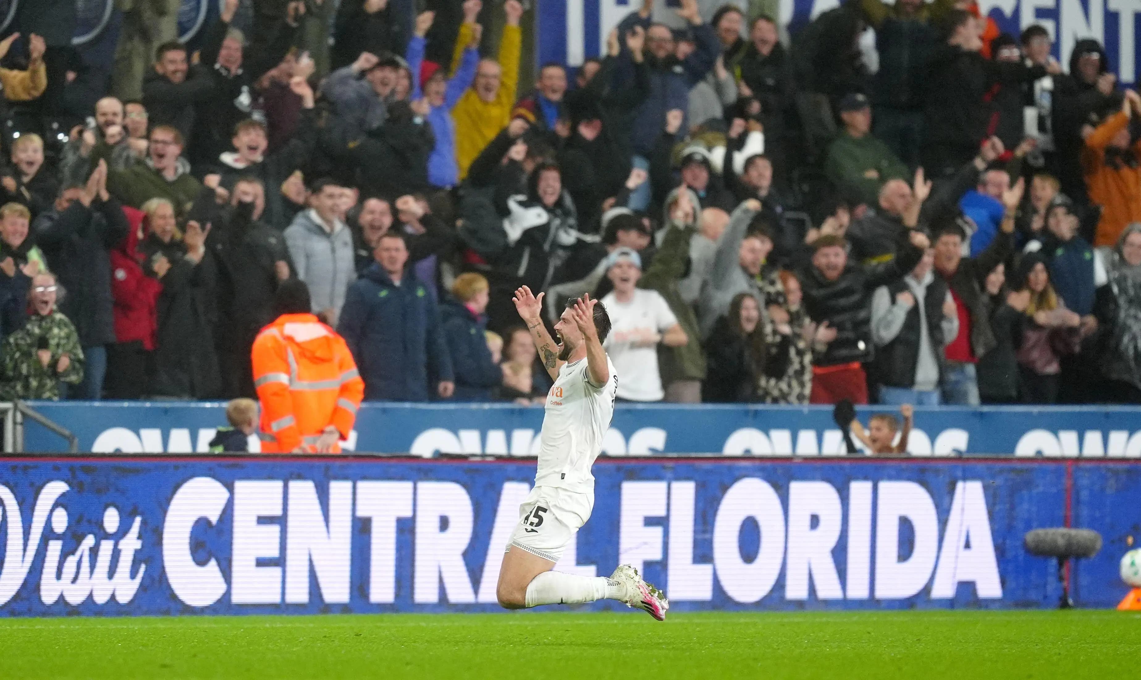 Swansea City's Cameron Burgess. Pic. Alamy