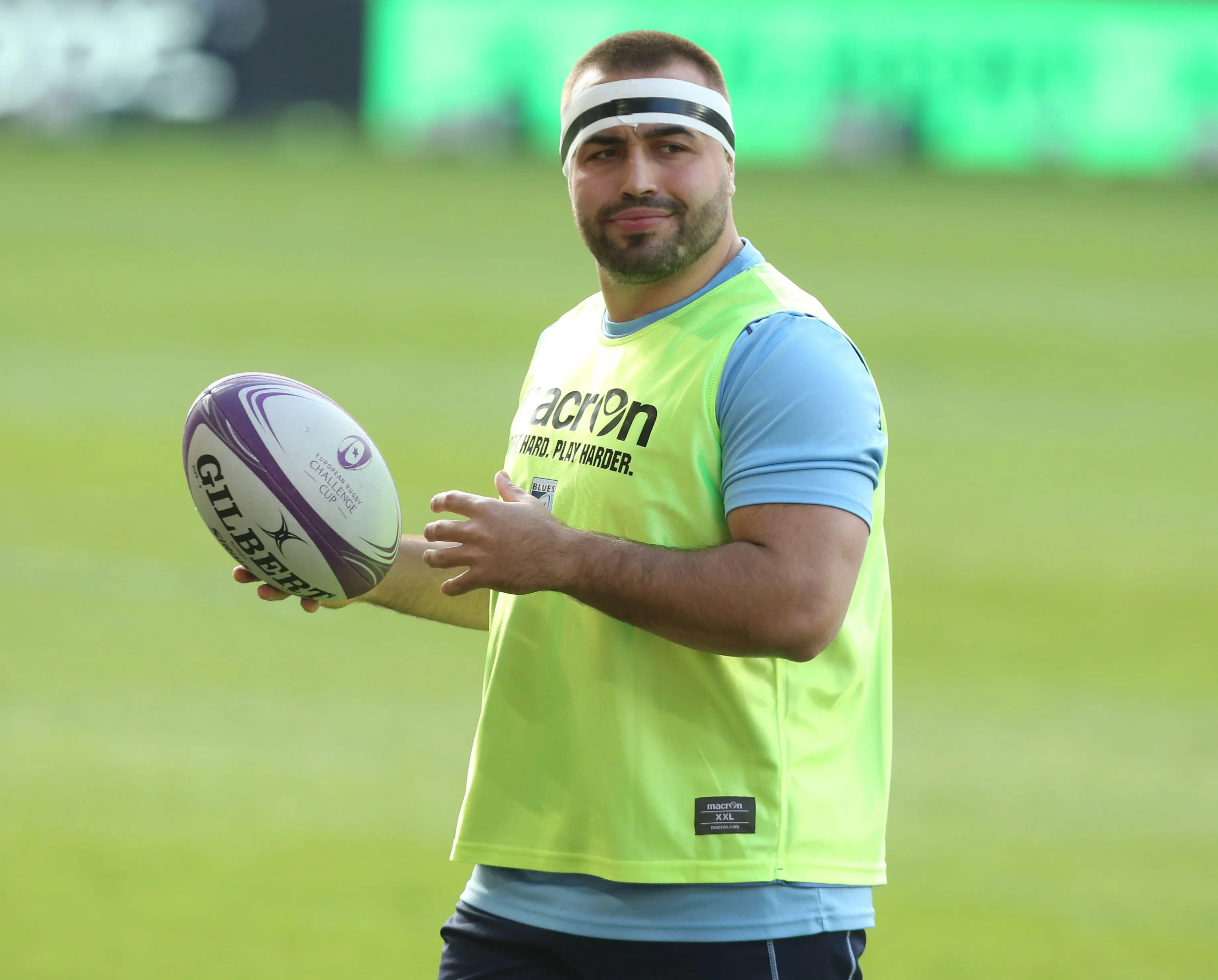 Cardiff and Wales forward, Liam Belcher. Pic: Alamy