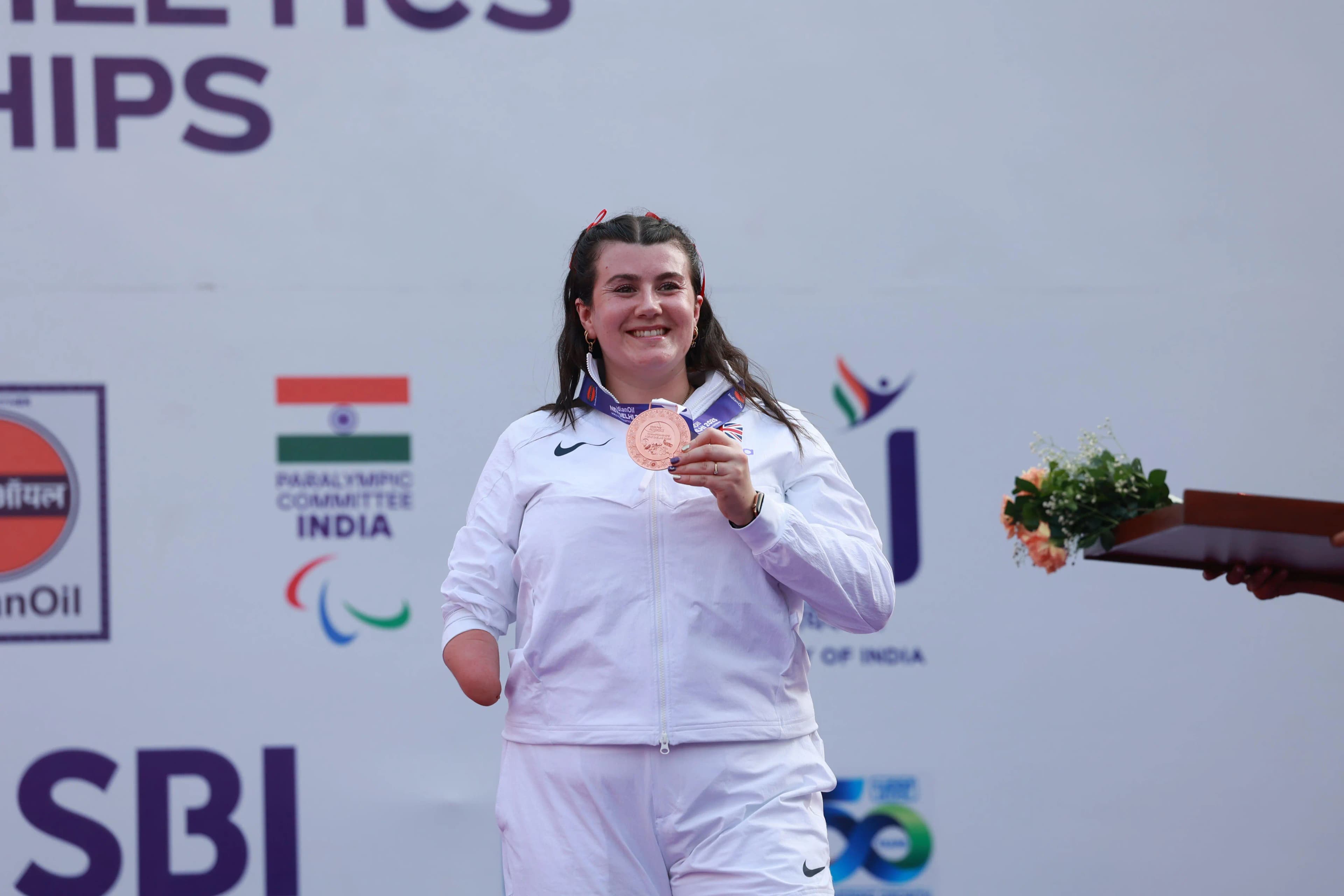 Hollie Arnold of Great Britain. Pic. Alamy