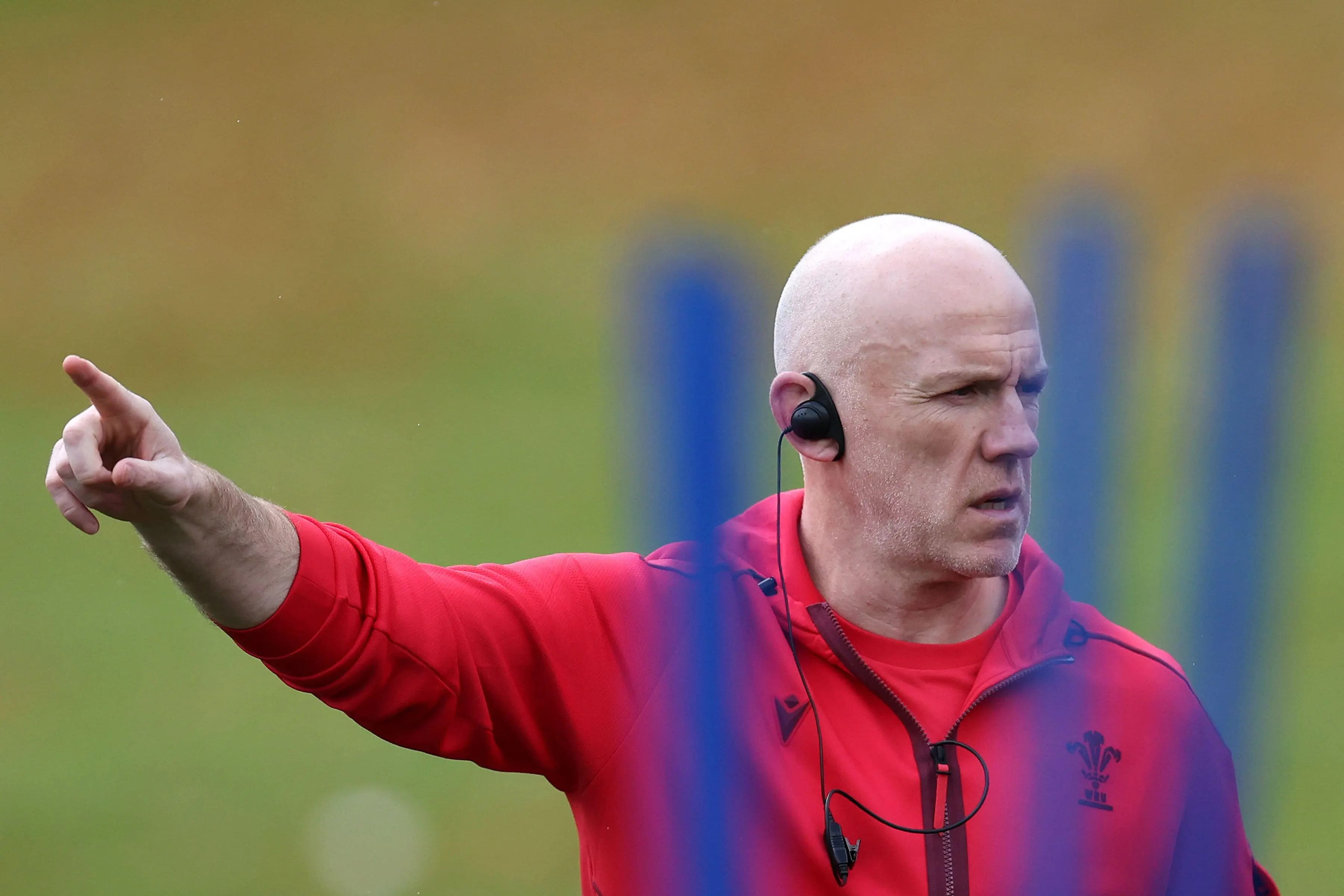 Steve Tandy, Wales' head coach. Pic. Alamy