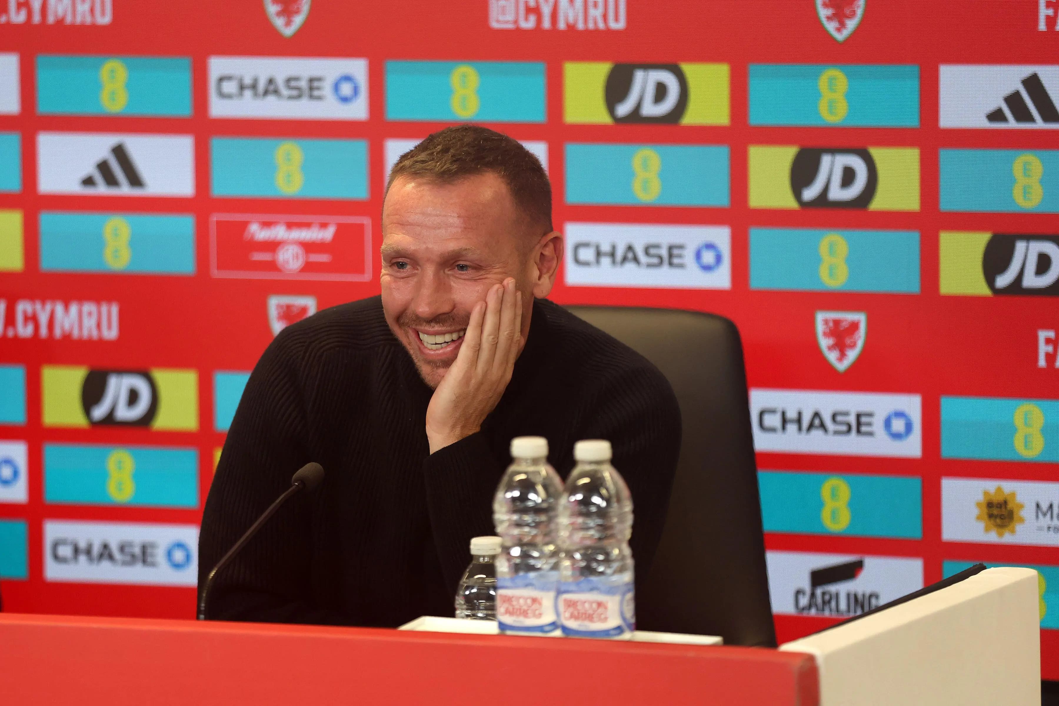 Craig Bellamy, Wales manager. Pic. Alamy