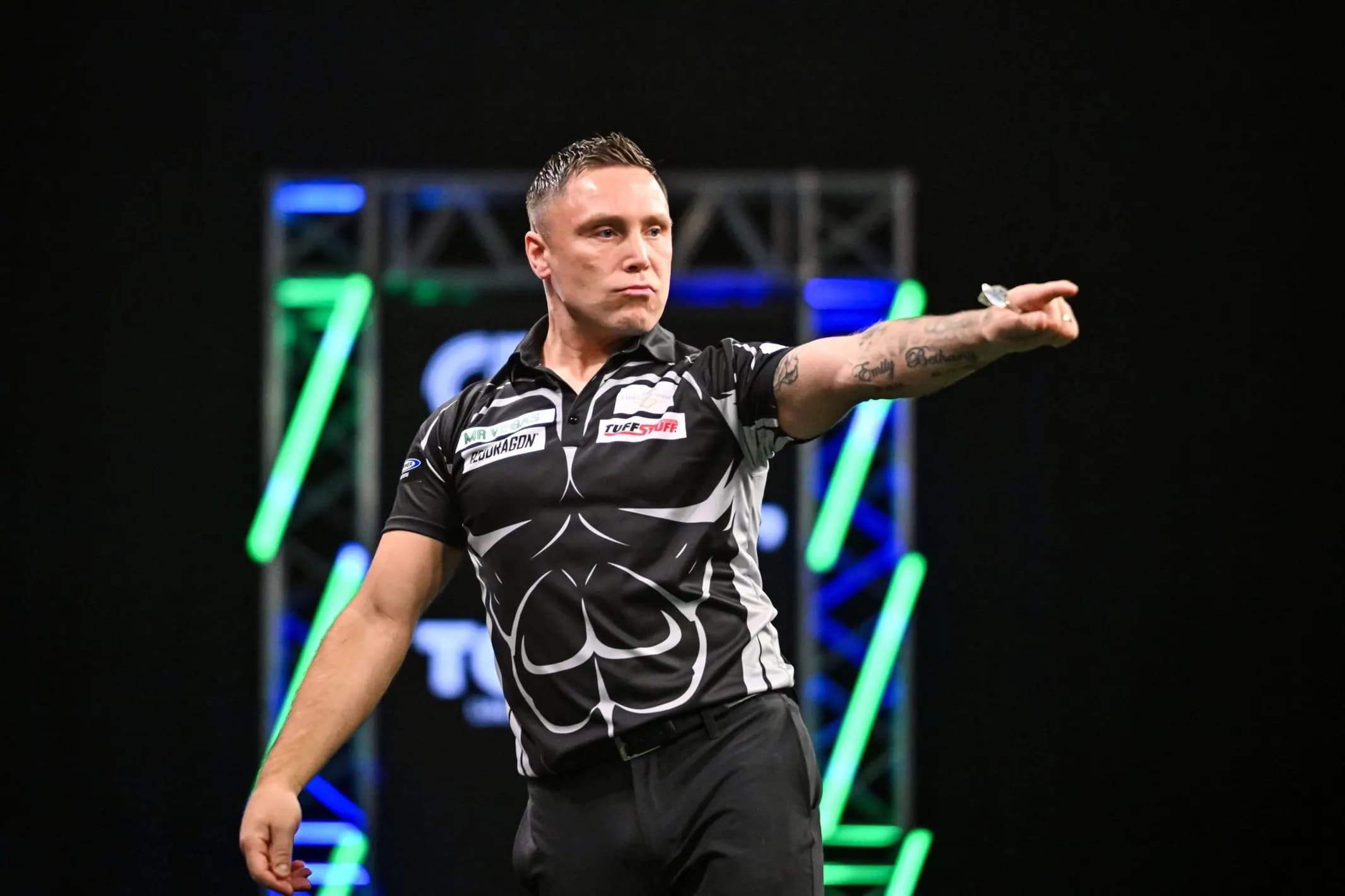 Gerwyn Price. Pic. Alamy