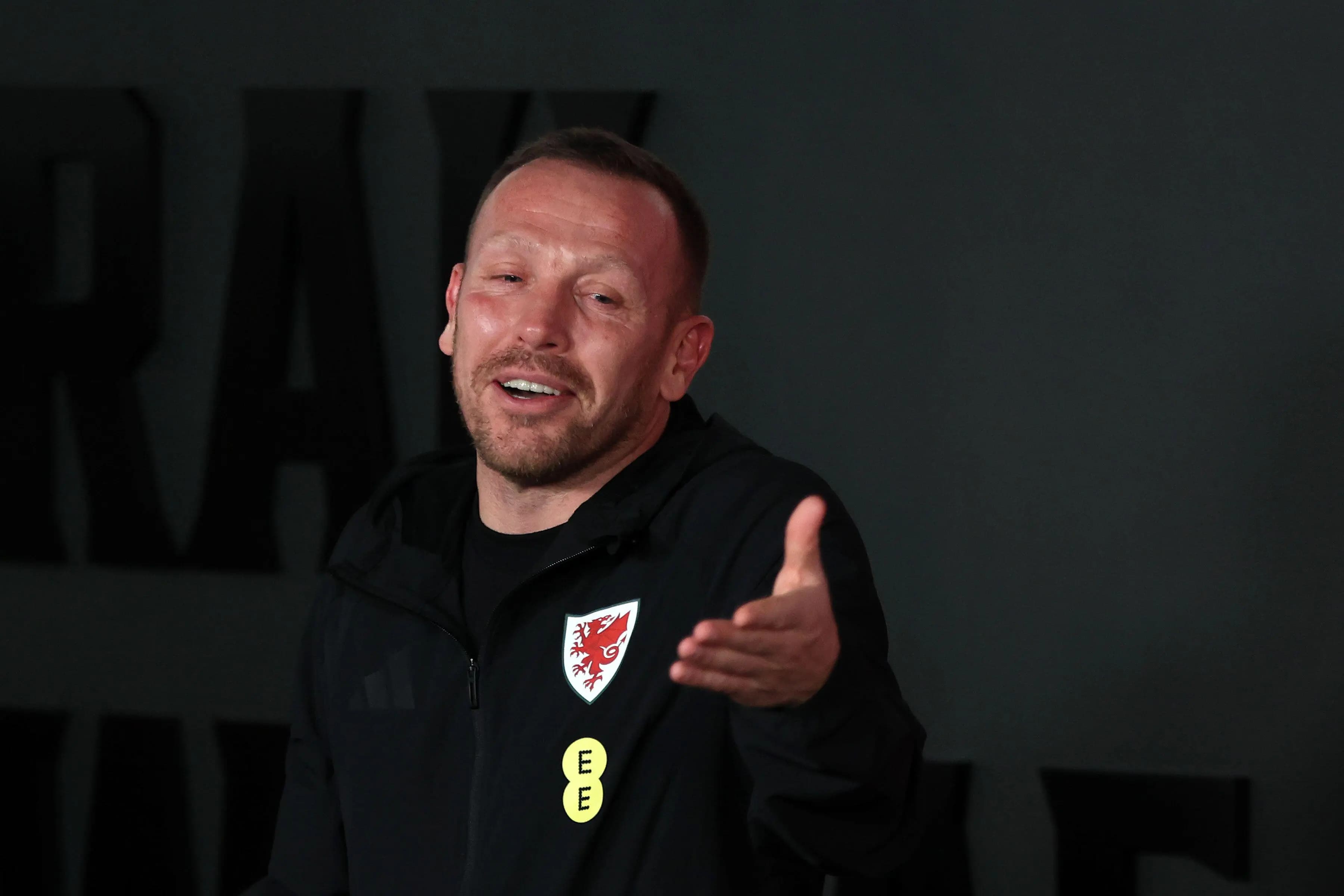 Craig Bellamy, head coach of Wales. Pic. Alamy
