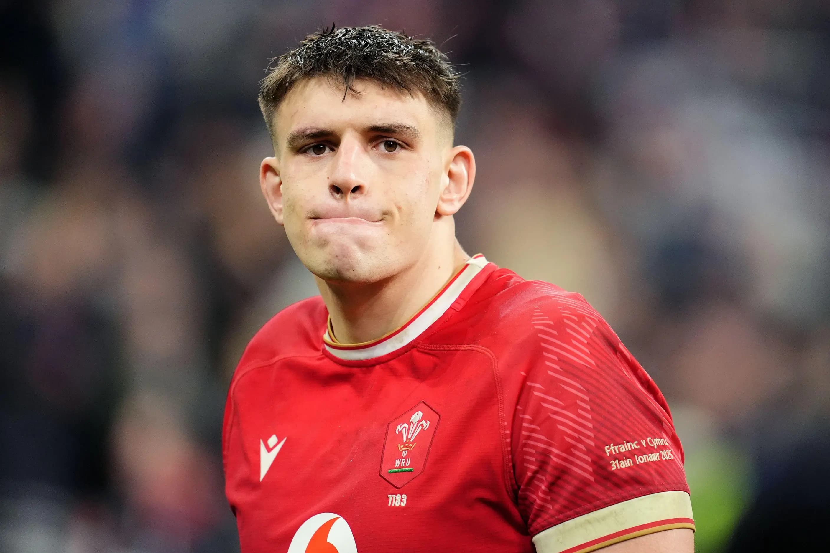 Wales' Dafydd Jenkins. Pic. Alamy