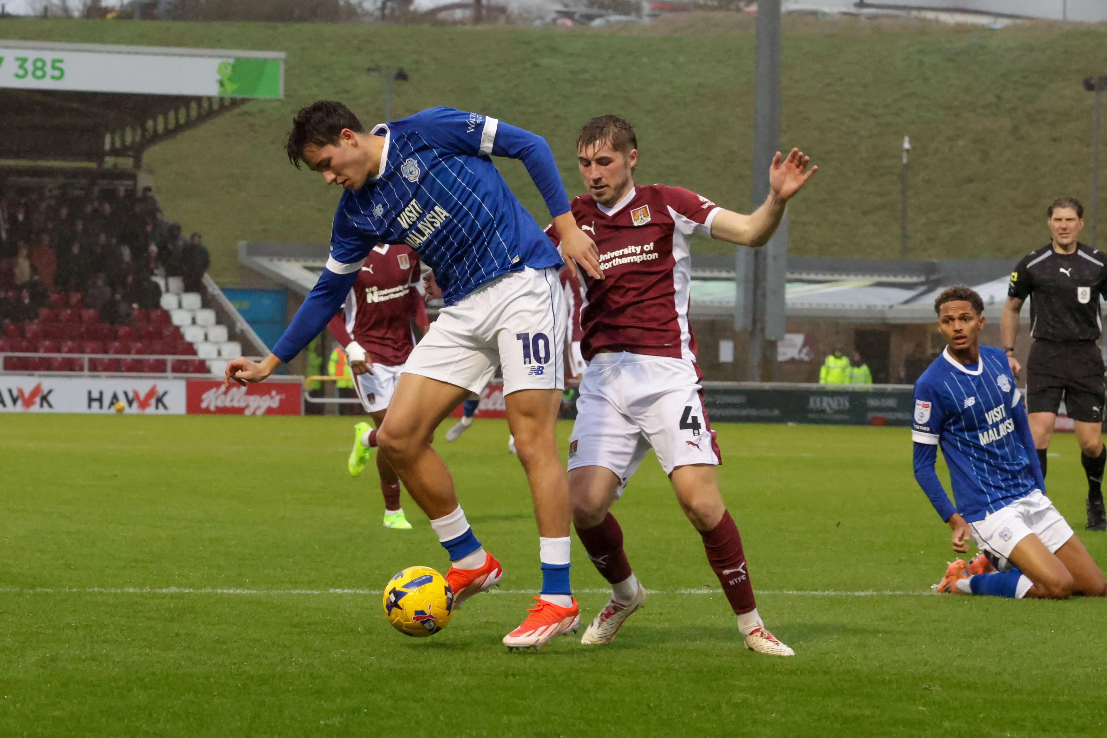 Cardiff City's Rubin Colwill. Pic. Alamy
