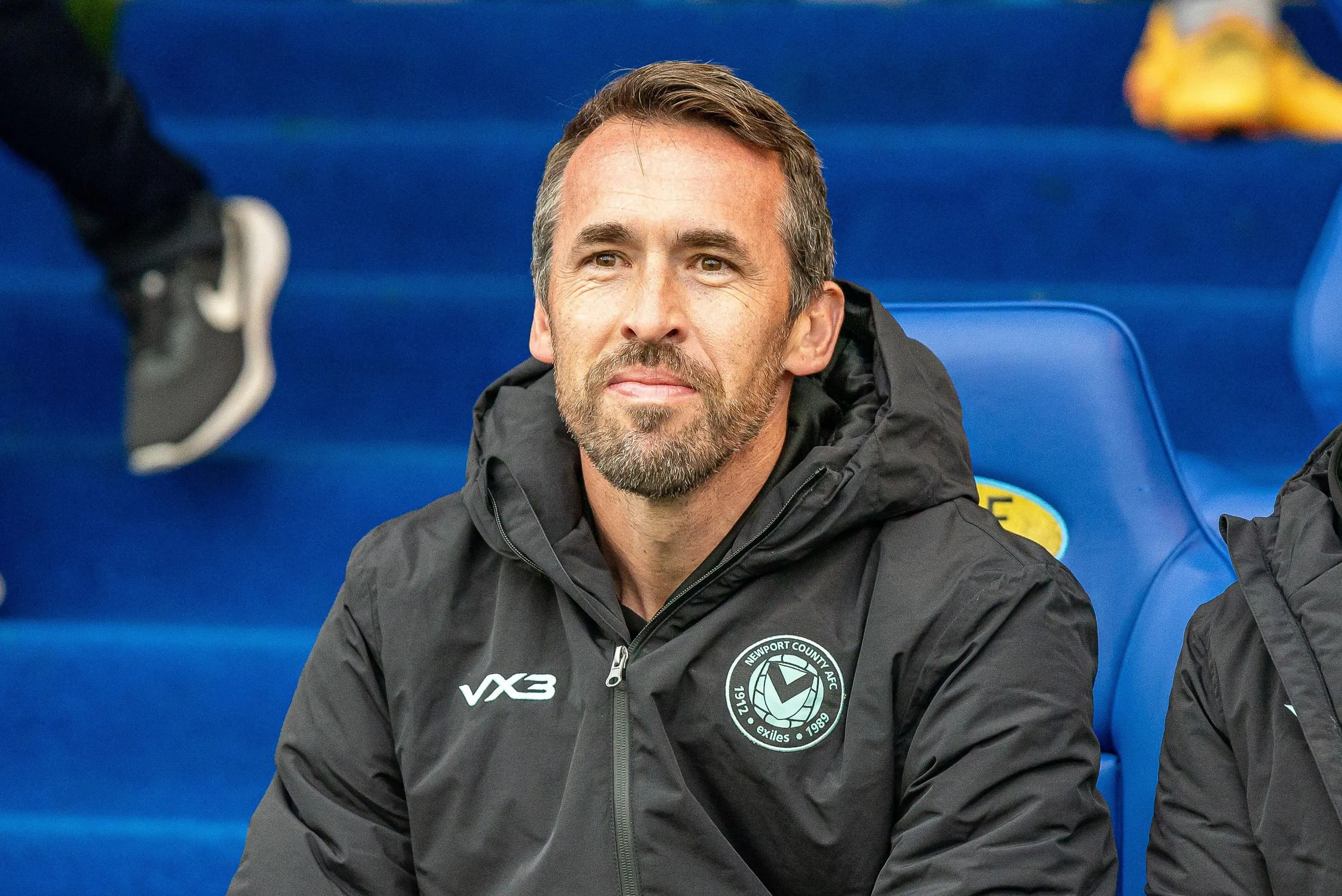 Newport County Manager Christian Fuchs. Pic. Alamy