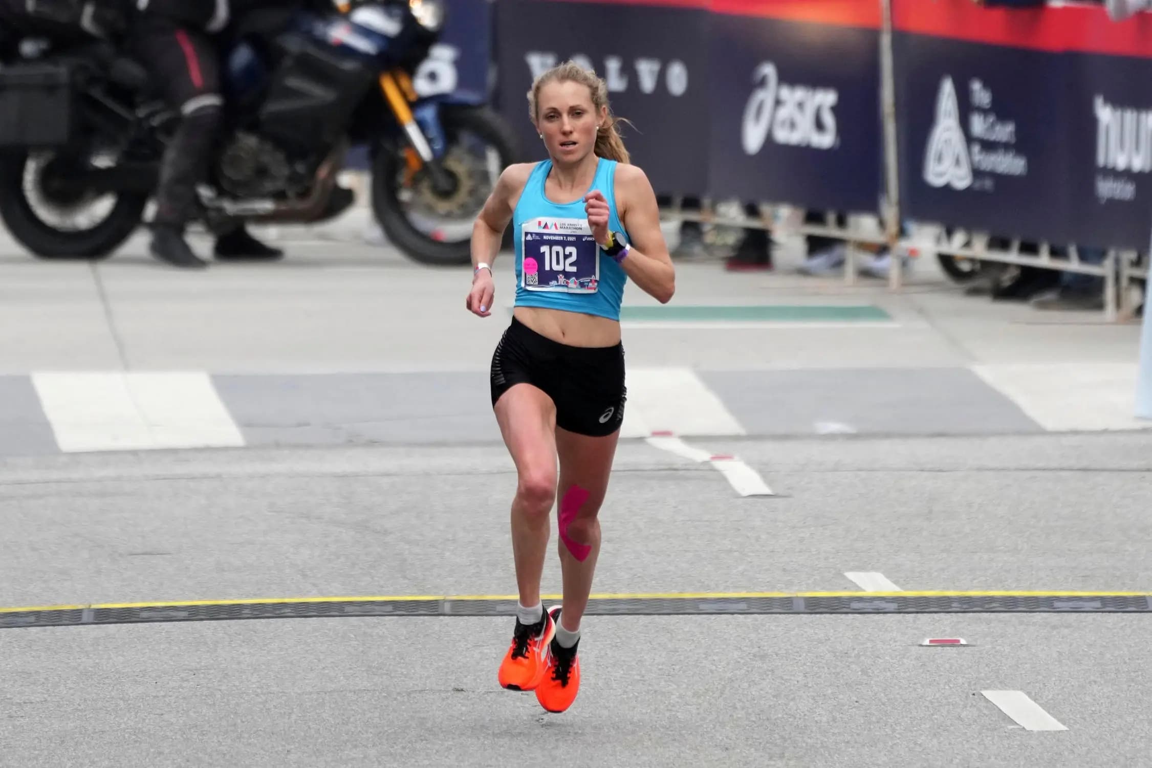 New Welsh marathon record holder Natasha Wilson. Pic: Alamy