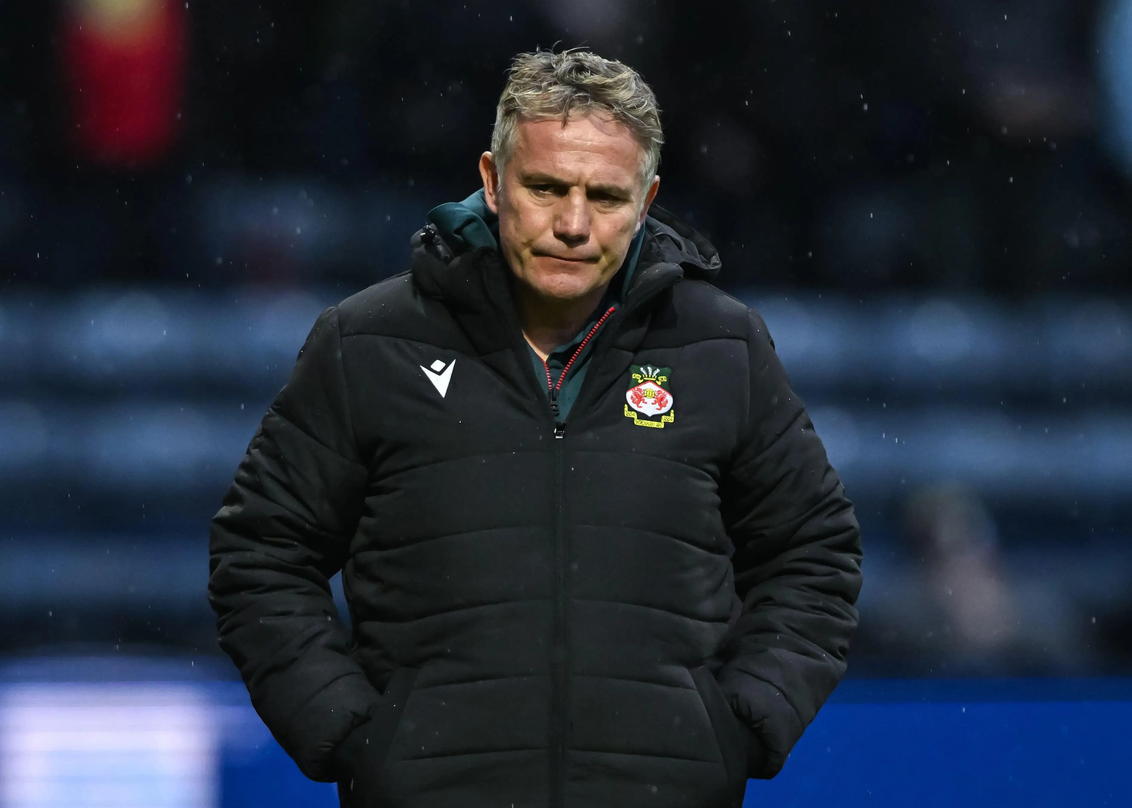 Wrexham manager Phil Parkinson. Pic. Alamy