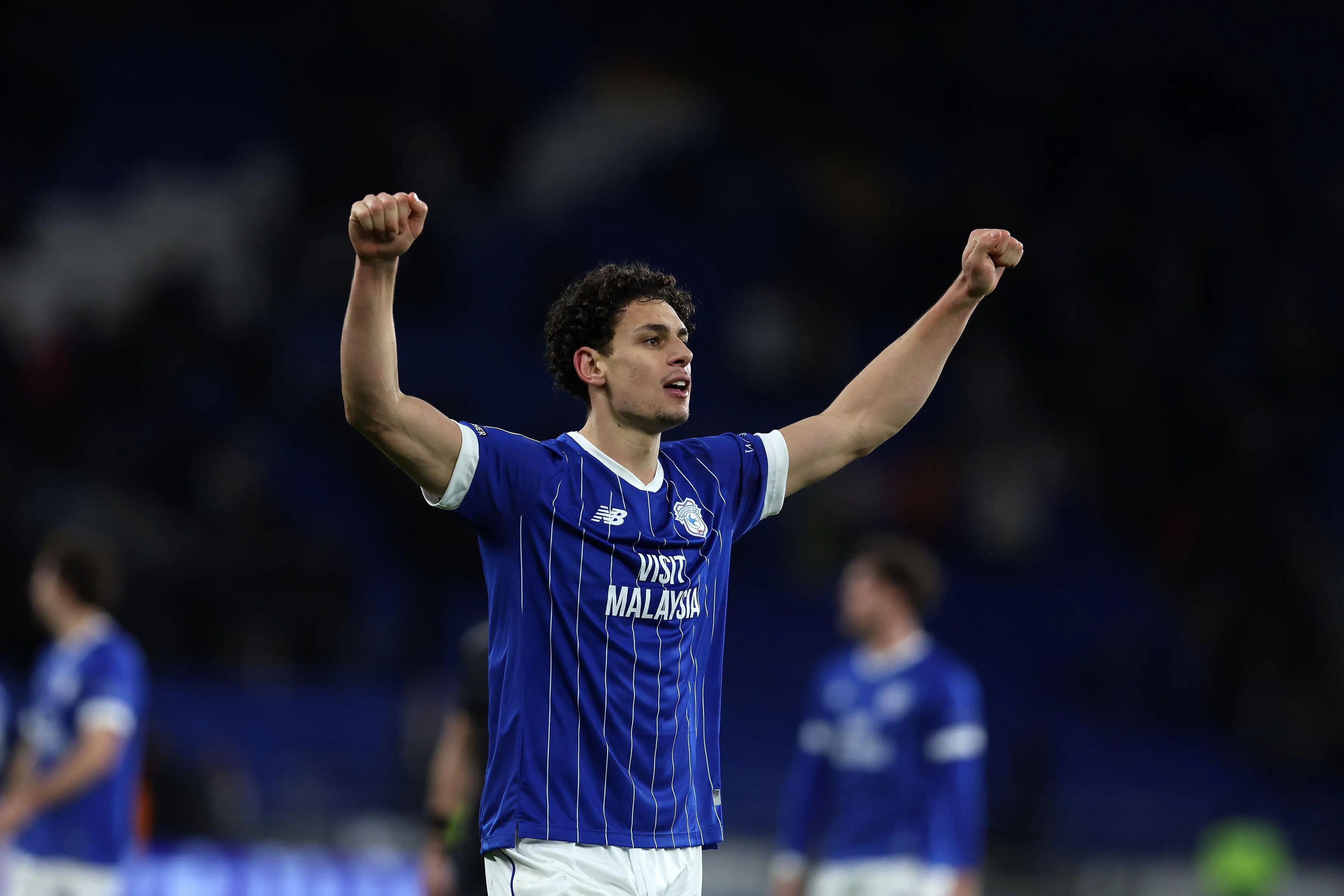 Yousef Salech of Cardiff City. Pic. Alamy