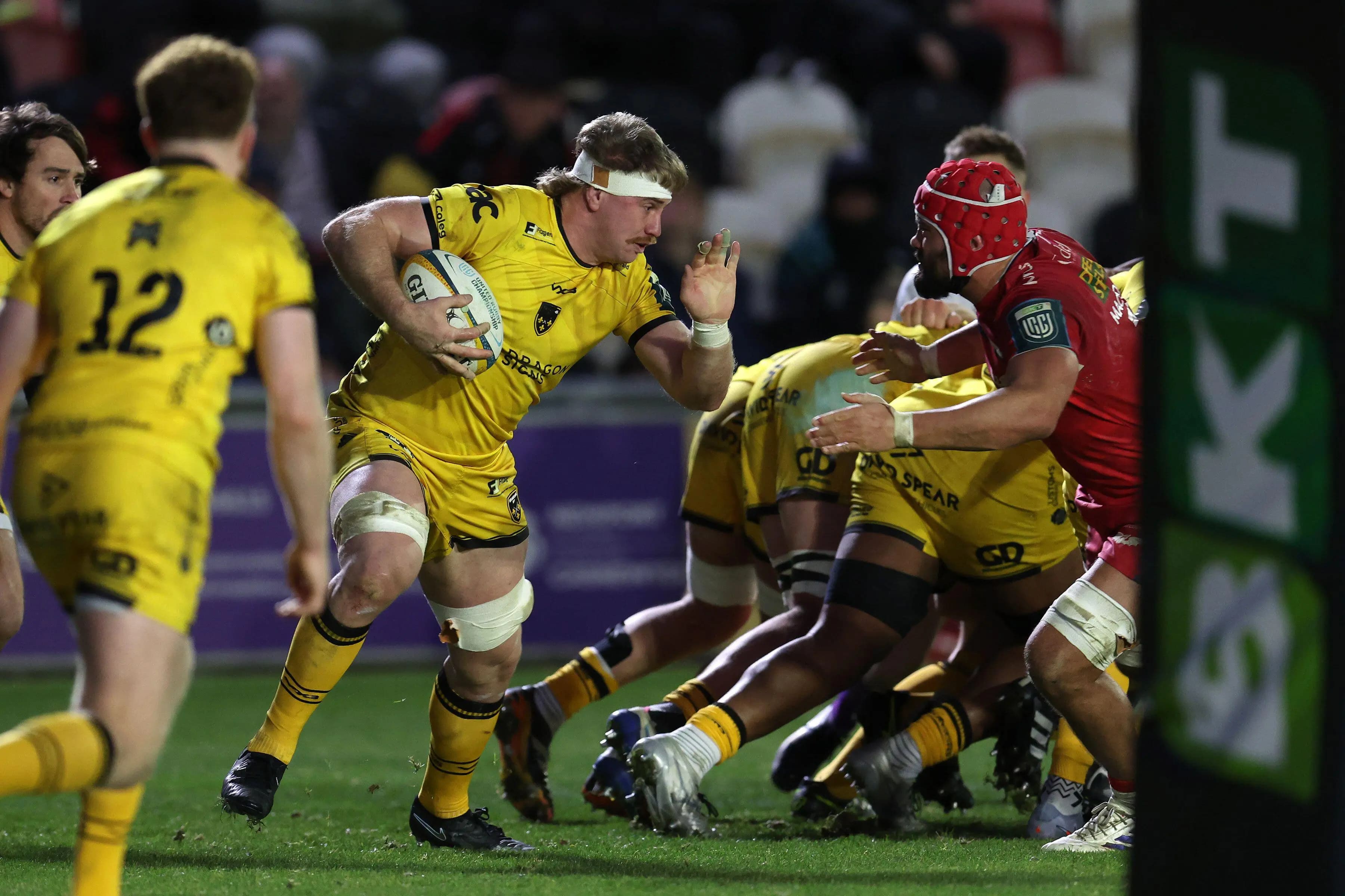 Aaron Wainwright of the Dragons. Pic. Alamy