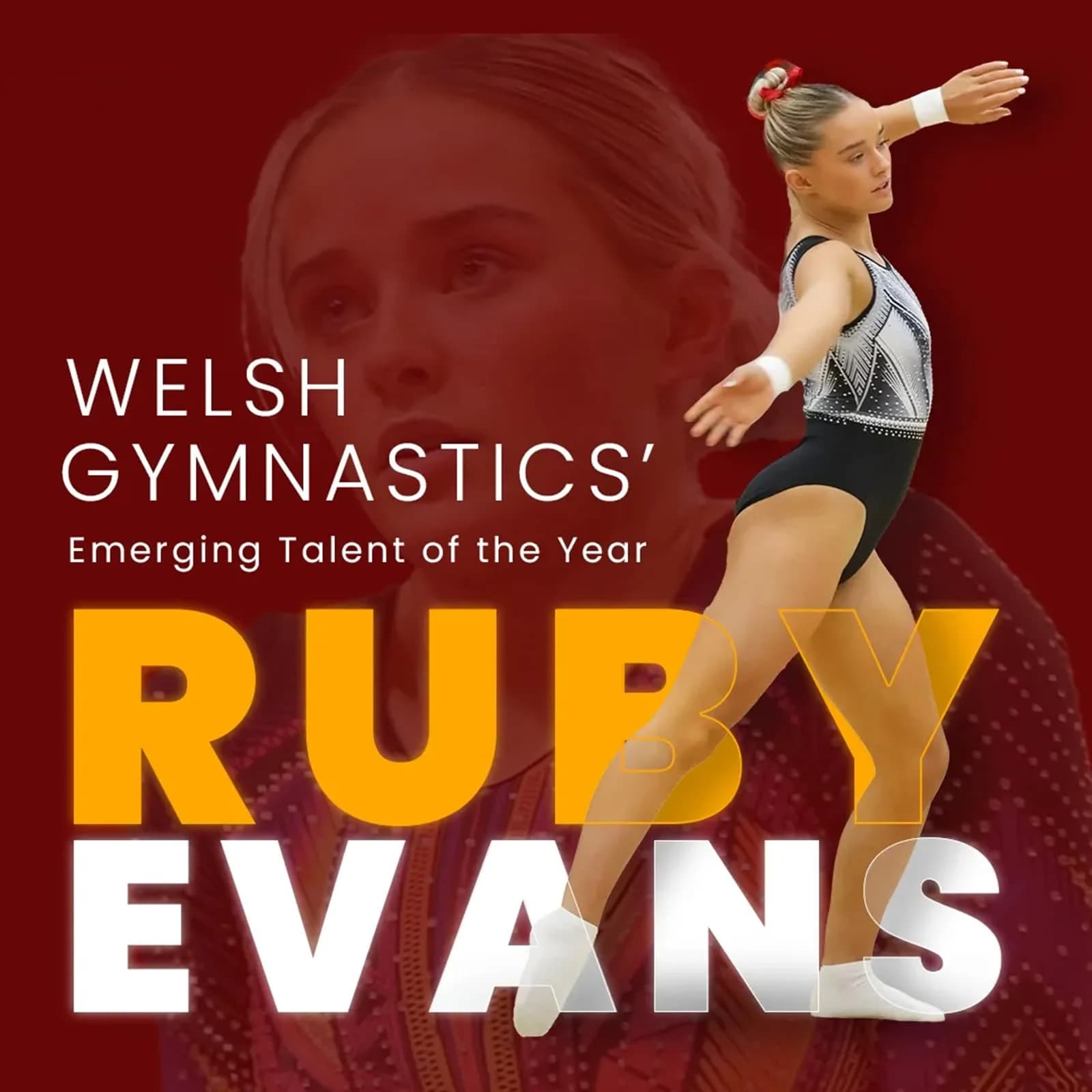 Ruby Evans emerging Welsh Gymnast of the year