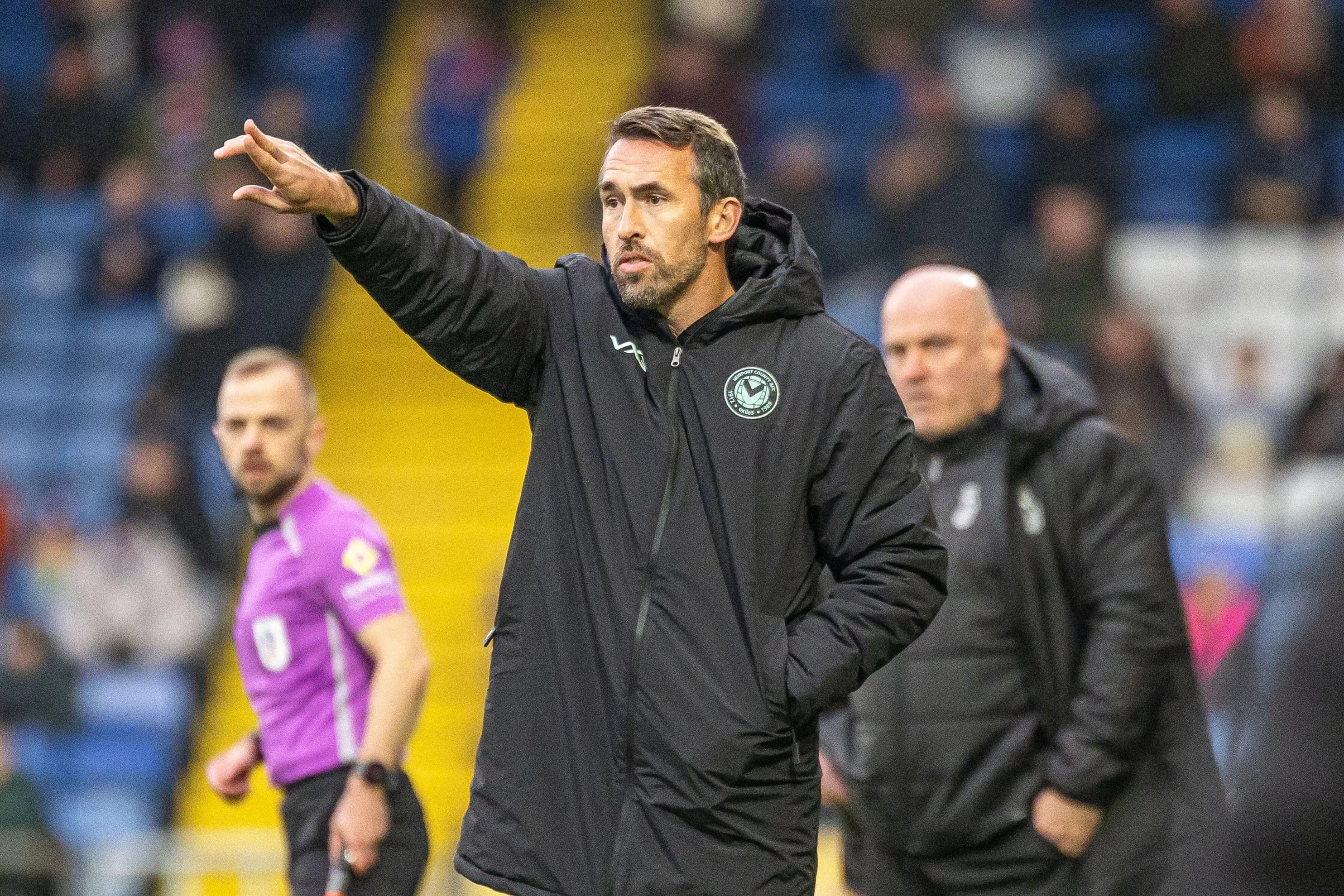 Newport County Manager Christian Fuchs. Pic. Alamy