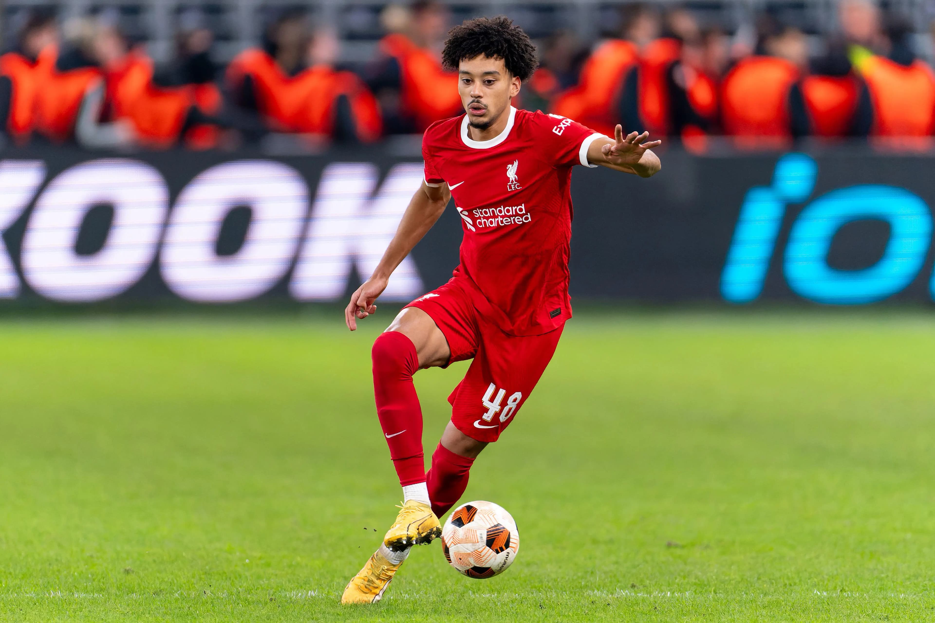 Calum Scanlon in action for Liverpool. Pic: Alamy