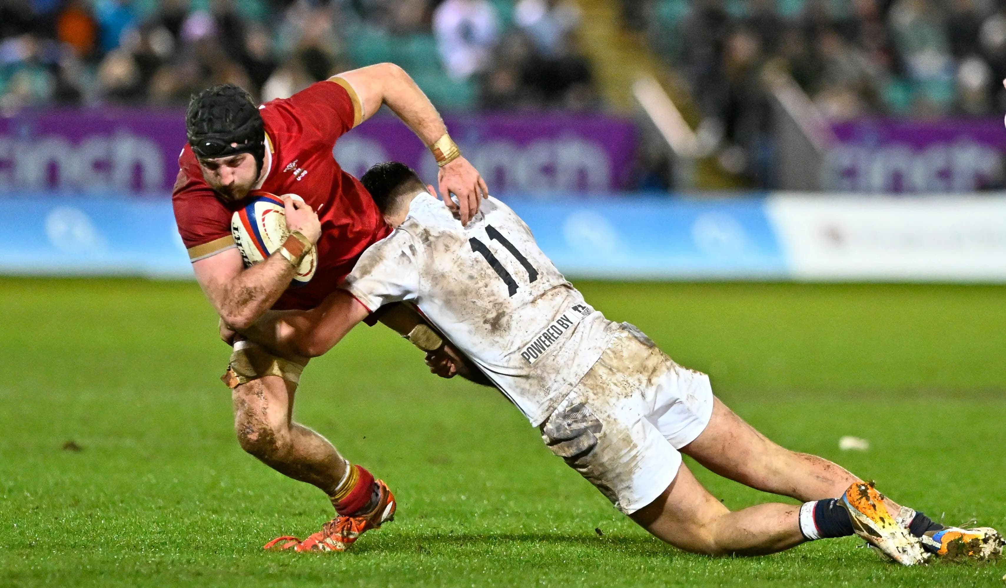 Evan Minto of Wales U20s. Pic. Alamy