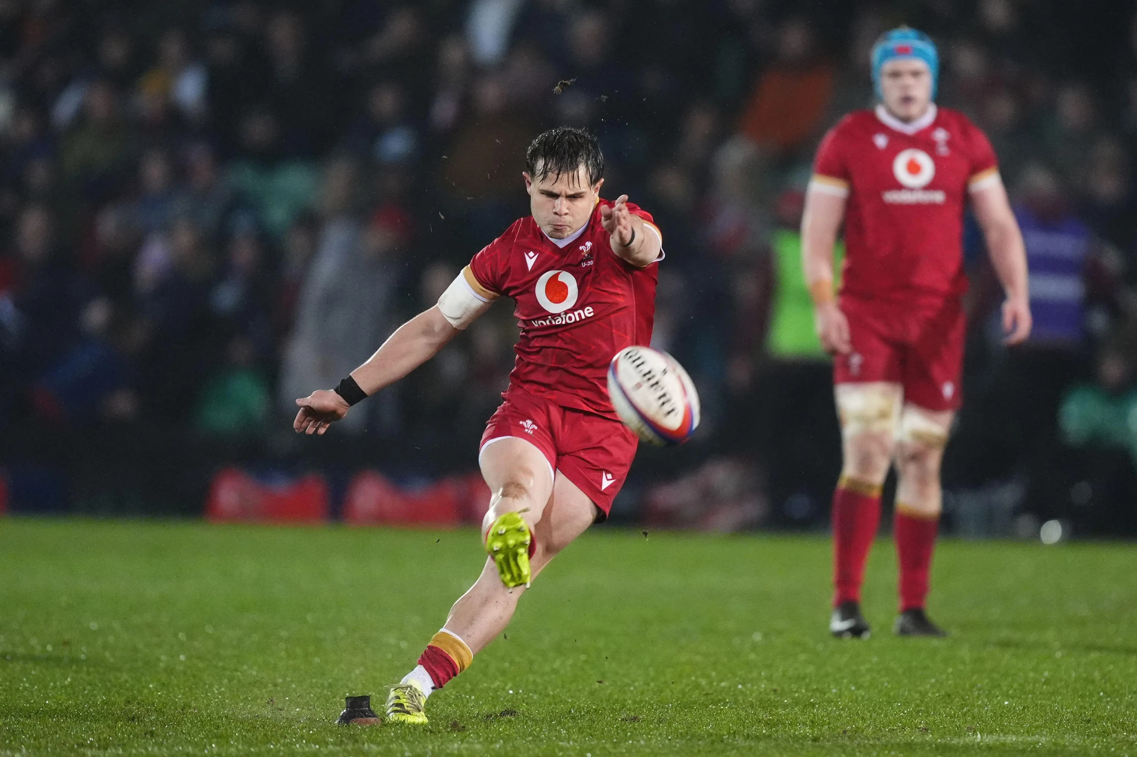 Wales No.10 Carwyn Leggatt-Jones. Pic: Alamy