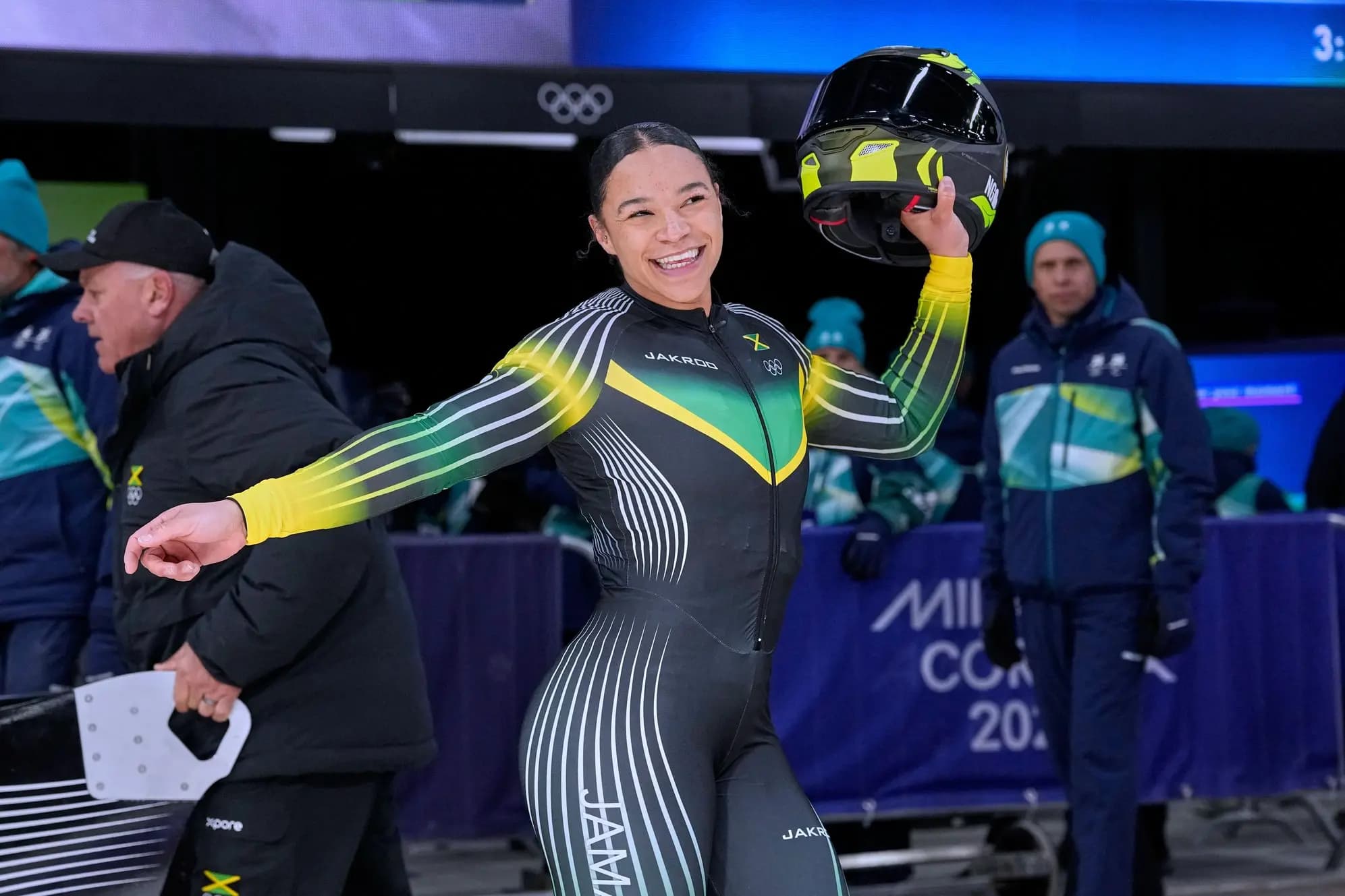 Jamaica's Mica Moore. Pic. Alamy