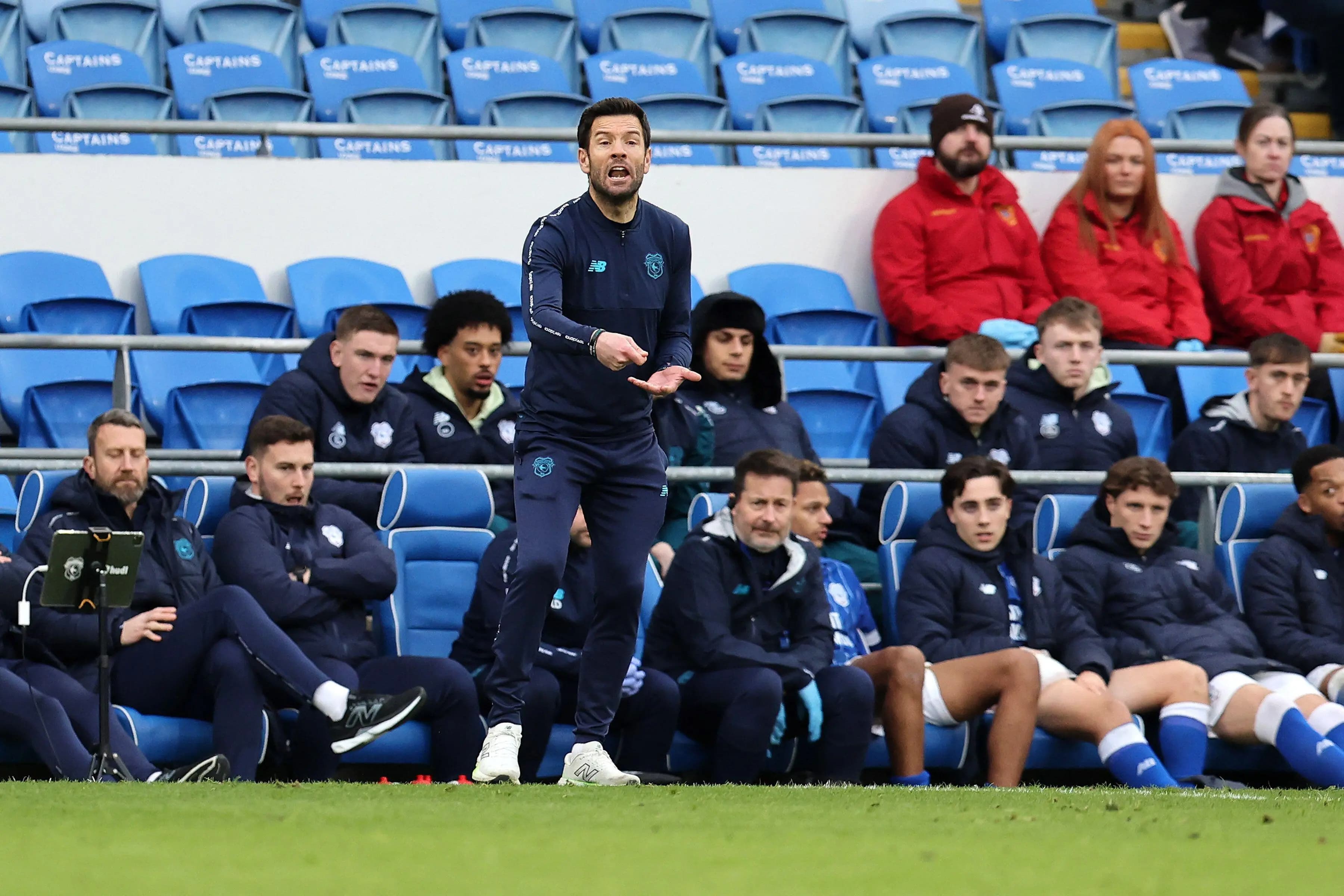 Cardiff City head coach, Brian Barry-Murphy.