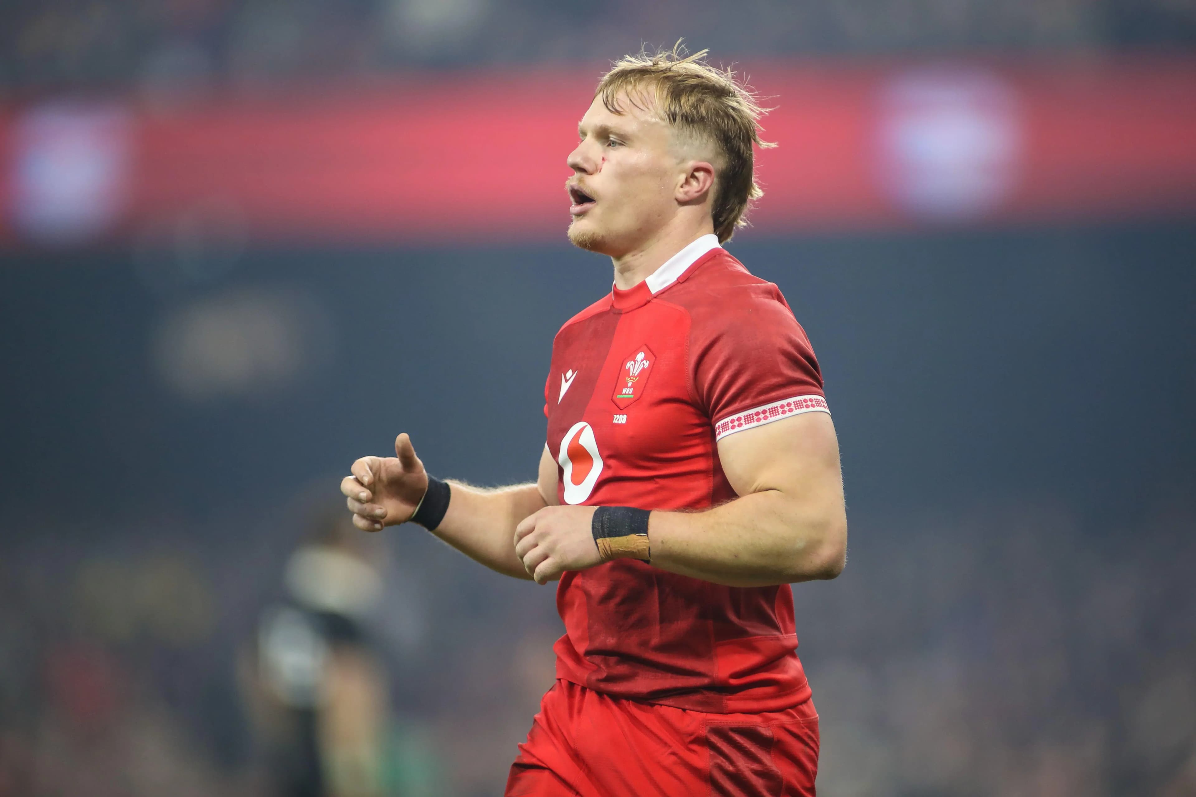 Blair Murray of Wales. Pic. Alamy